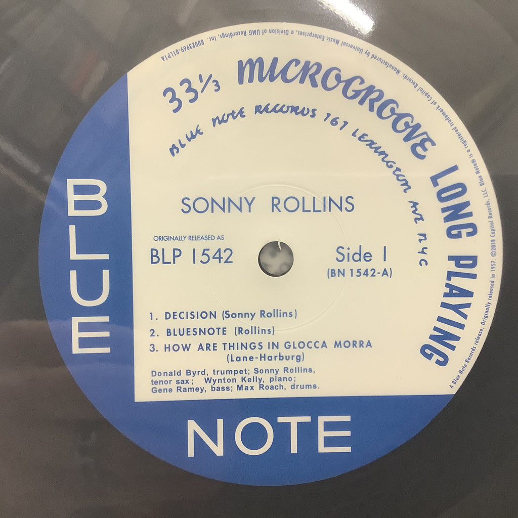 Sonny Rollins - Sonny Rollins - Music Matters SRX LP
