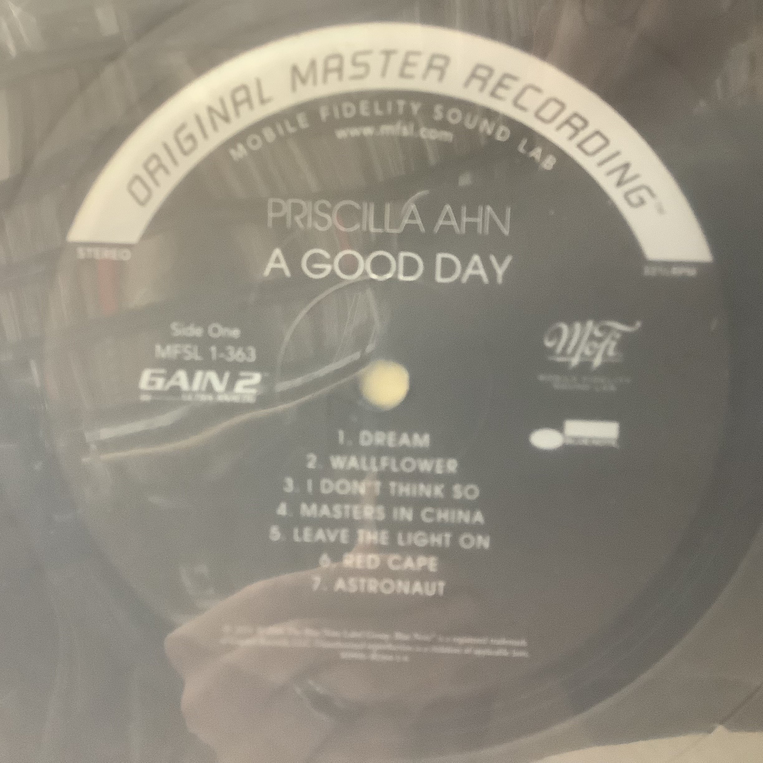 Priscilla Ahn - A Good Day - MFSL LP