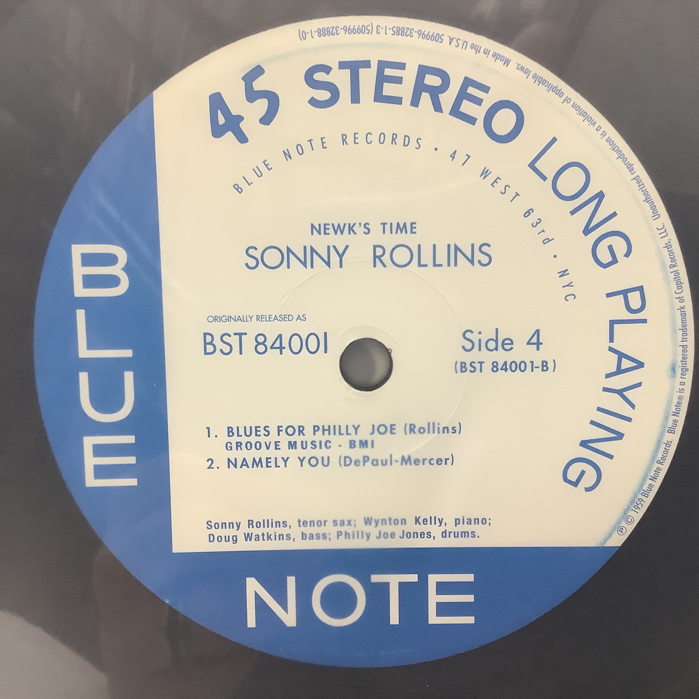 Sonny Rollins - Newk's Time - Music Matters 45RPM 2x LP