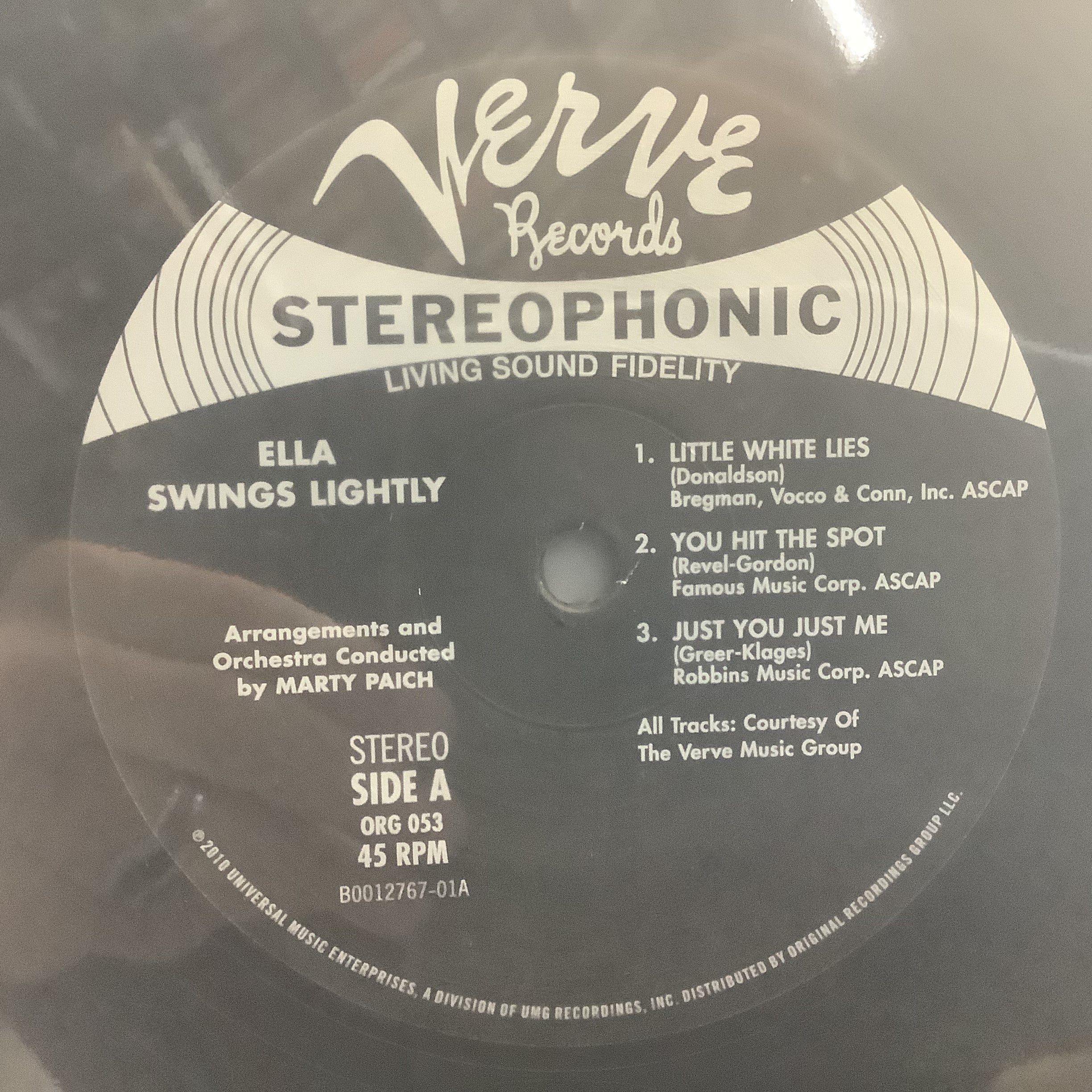 Ella Fitzgerald - Ella Swings Lightly - ORG 45RPM 2x LP