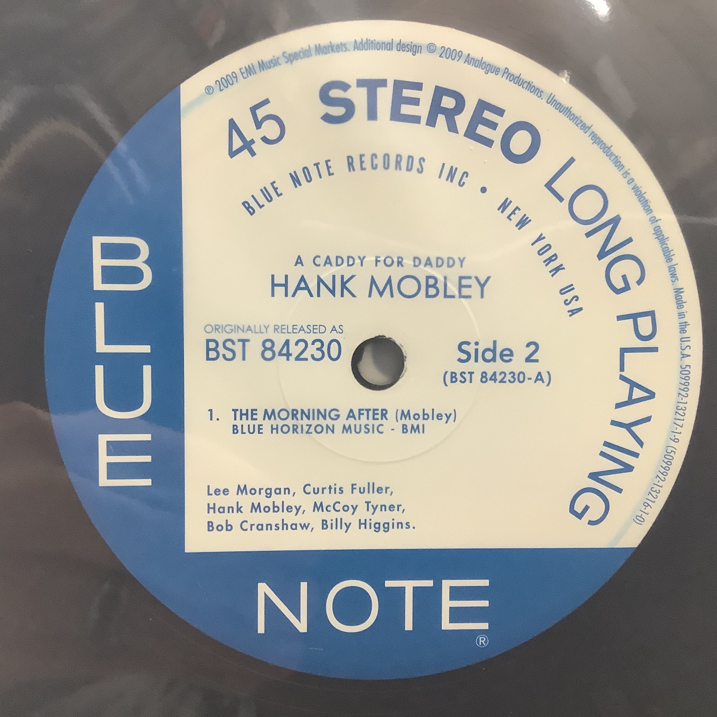 Hank Mobley - A Caddy for Daddy - Analogue Productions 45RPM 2x LP