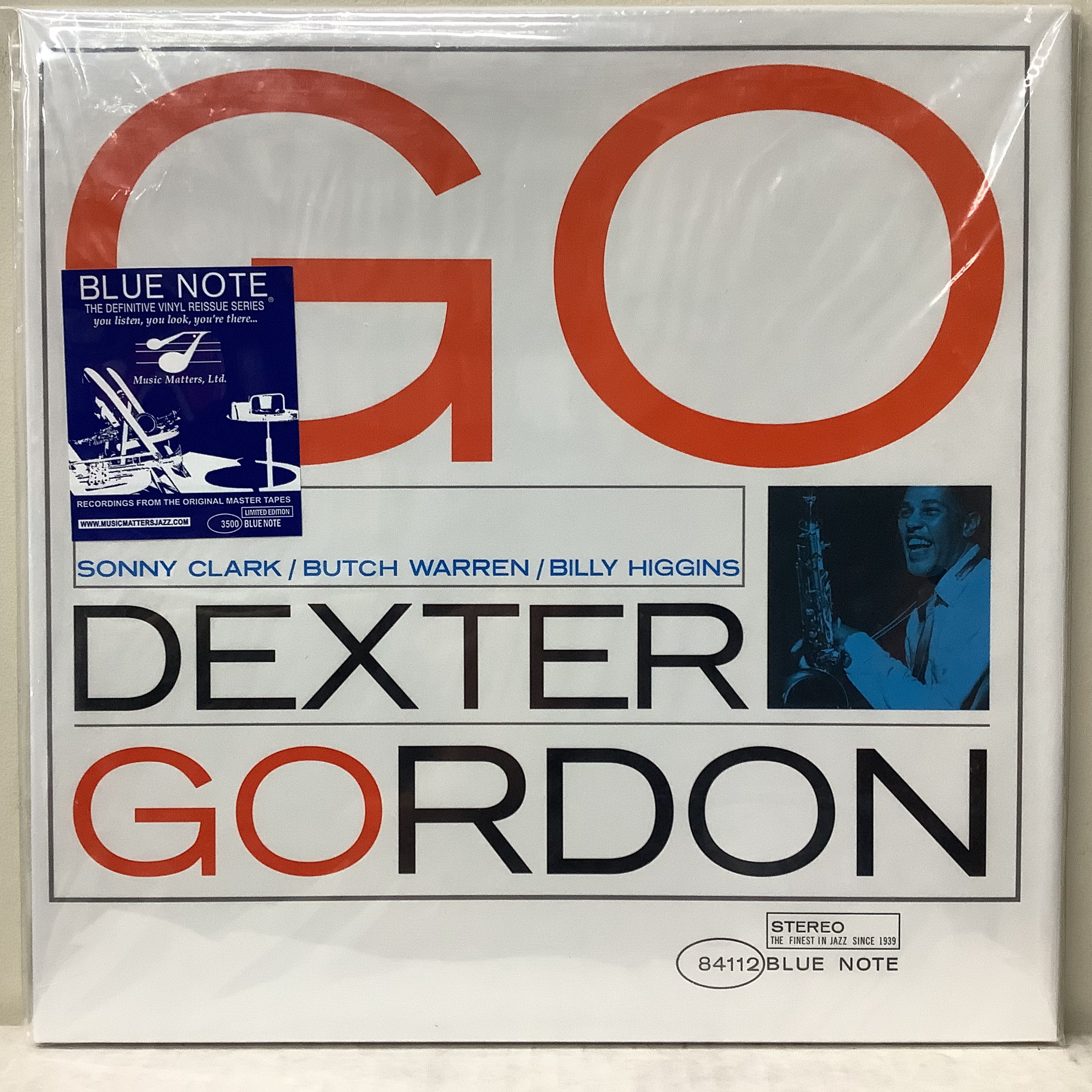 Dexter Gordon - Go - Music Matters LP