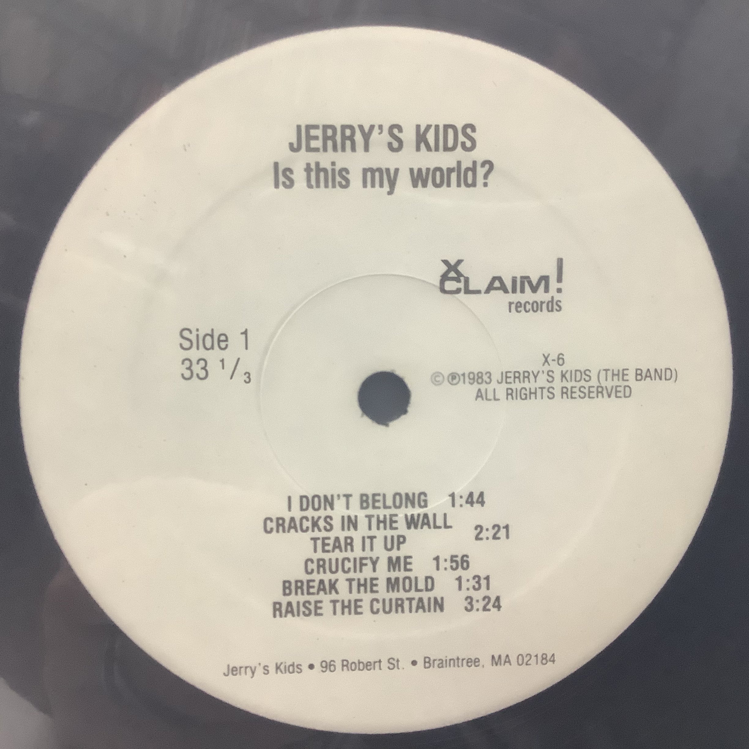 Jerry's Kids - Is this my world? - LP