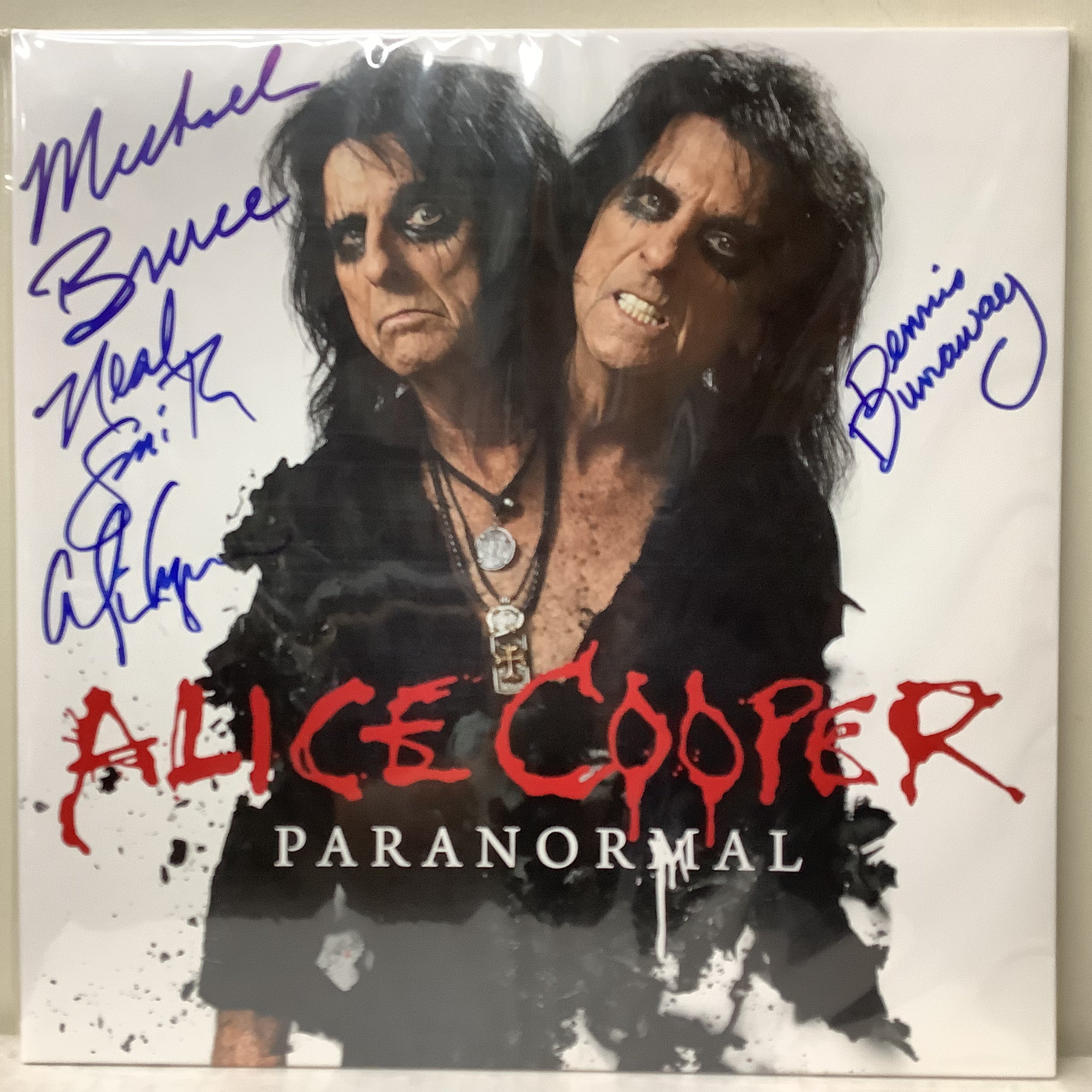 Alice Cooper - Paranormal - Autographed 2xLP