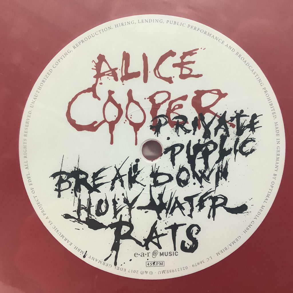 Alice Cooper - Paranormal - Autographed 2xLP
