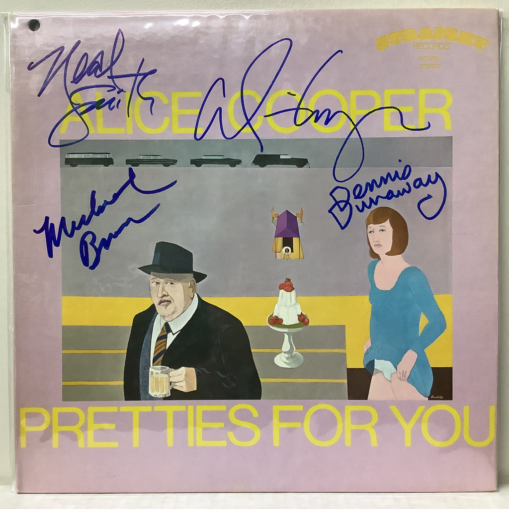 Alice Cooper - Pretties for You - Autographed Straight LP