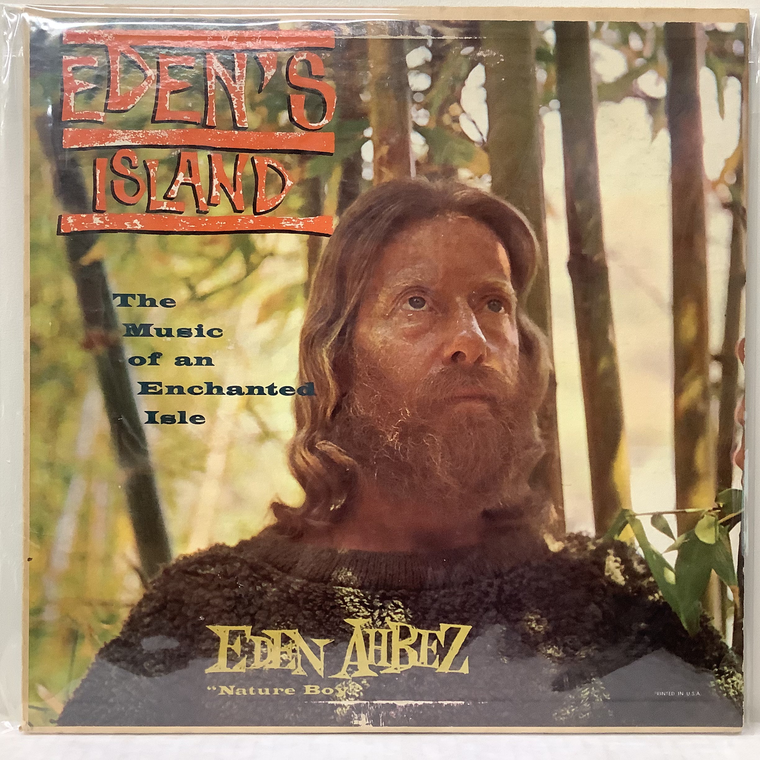 Eden Ahbez - Eden's Island - Autographed Del-Fi LP