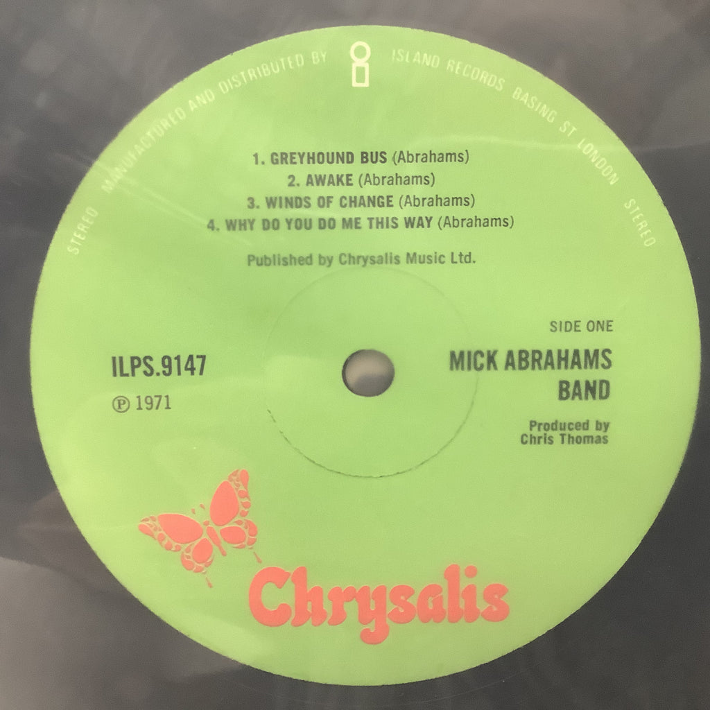 Mick Abrahams - Mick Abrahams - UK LP