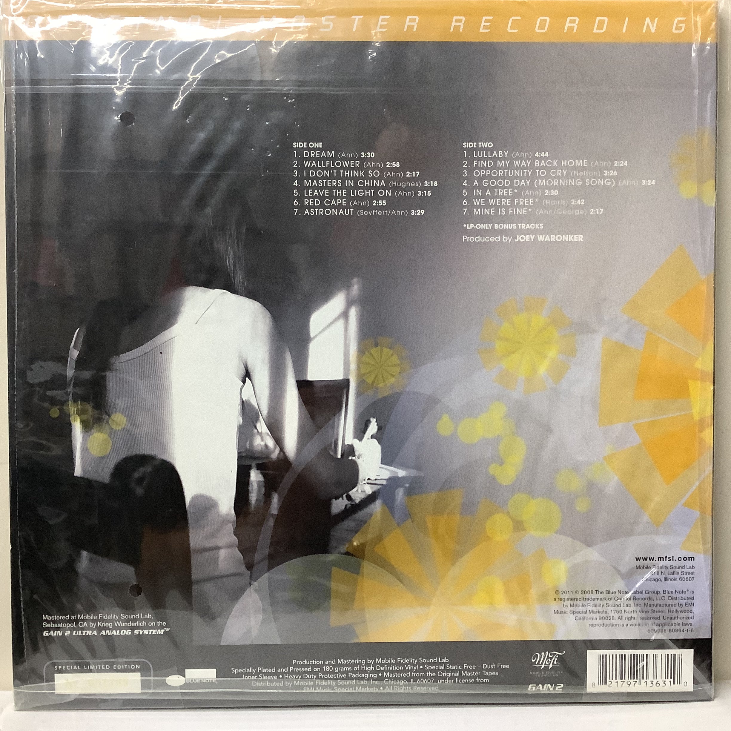 PRISCILLA AHN / A GOOD DAY LPレコード PRISCILLA AHN / A GOOD DAY LPレコード