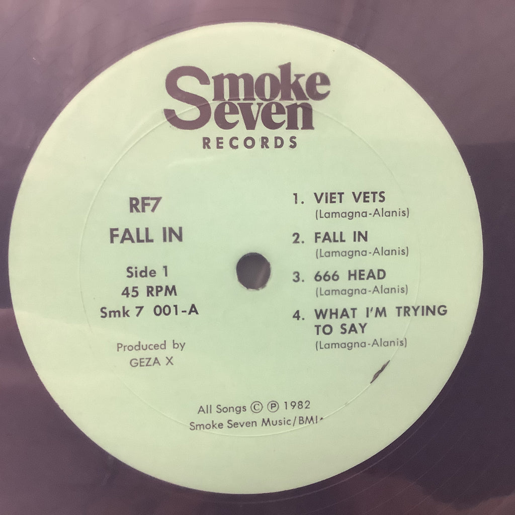 RF7 - Fall In - Smoke Seven LP