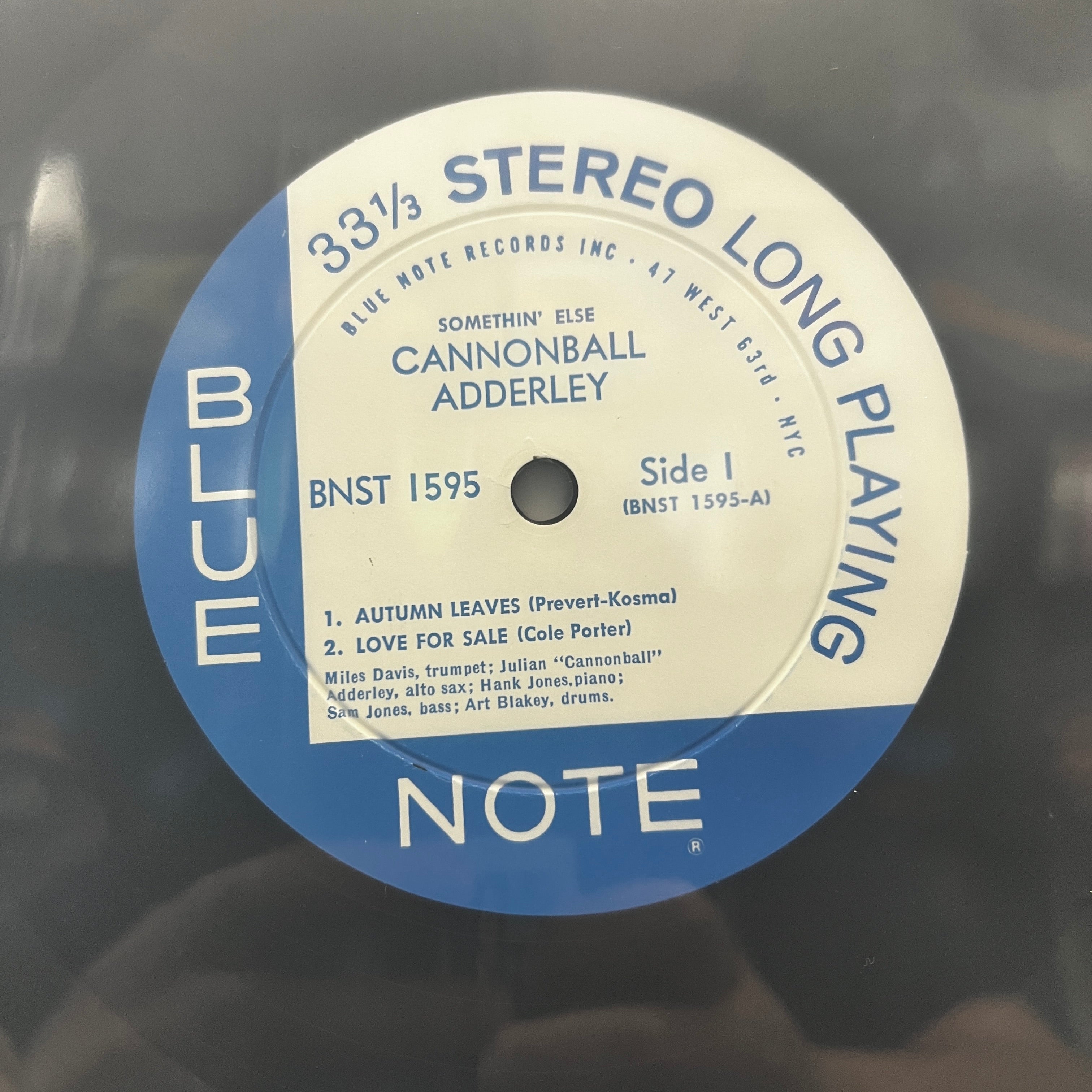 Cannonball Adderley - Somethin' Else - Classic Records LP