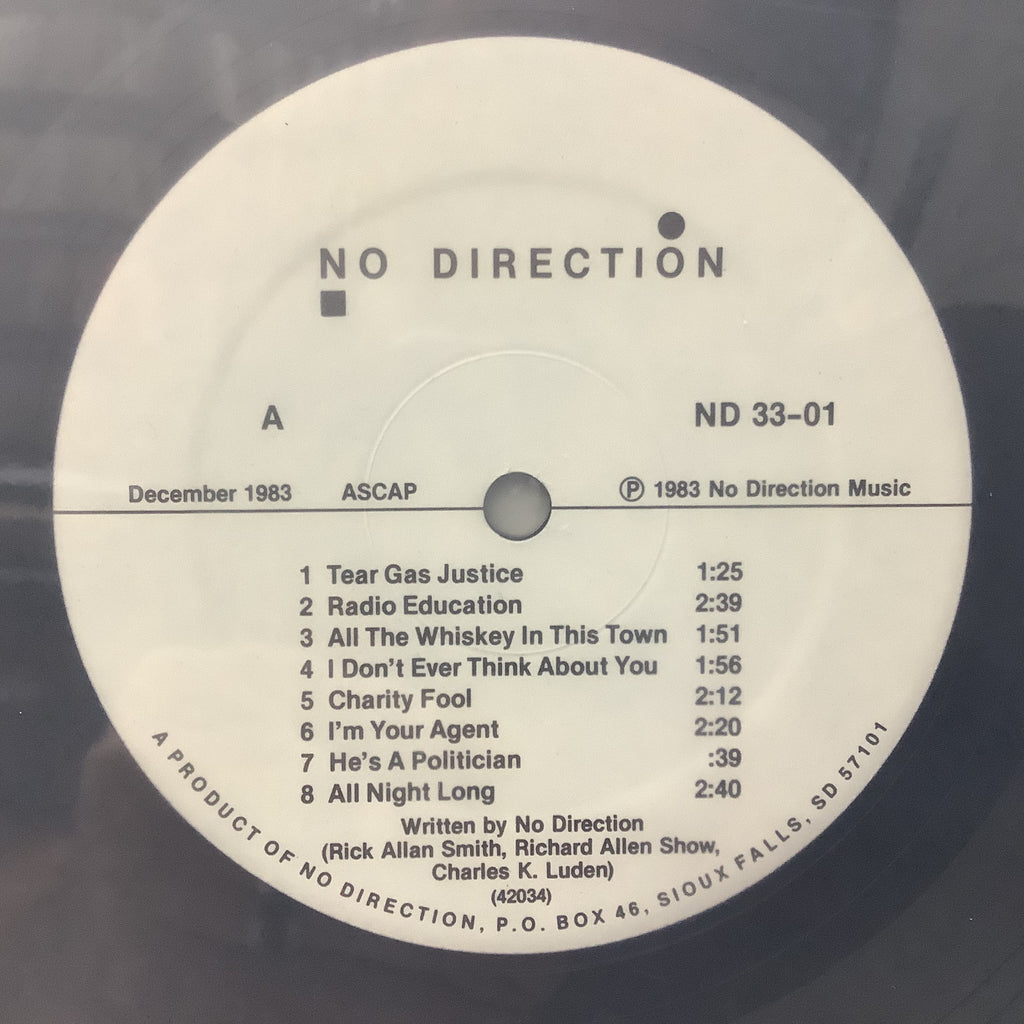 No Direction - No Direction - No Direction LP