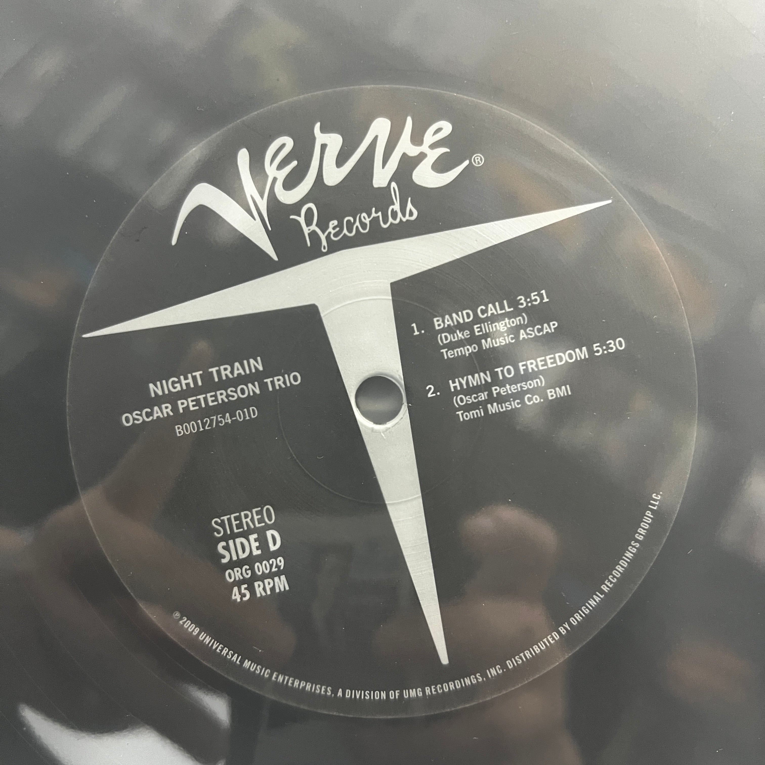 The Oscar Peterson Trio - Night Train - ORG LP