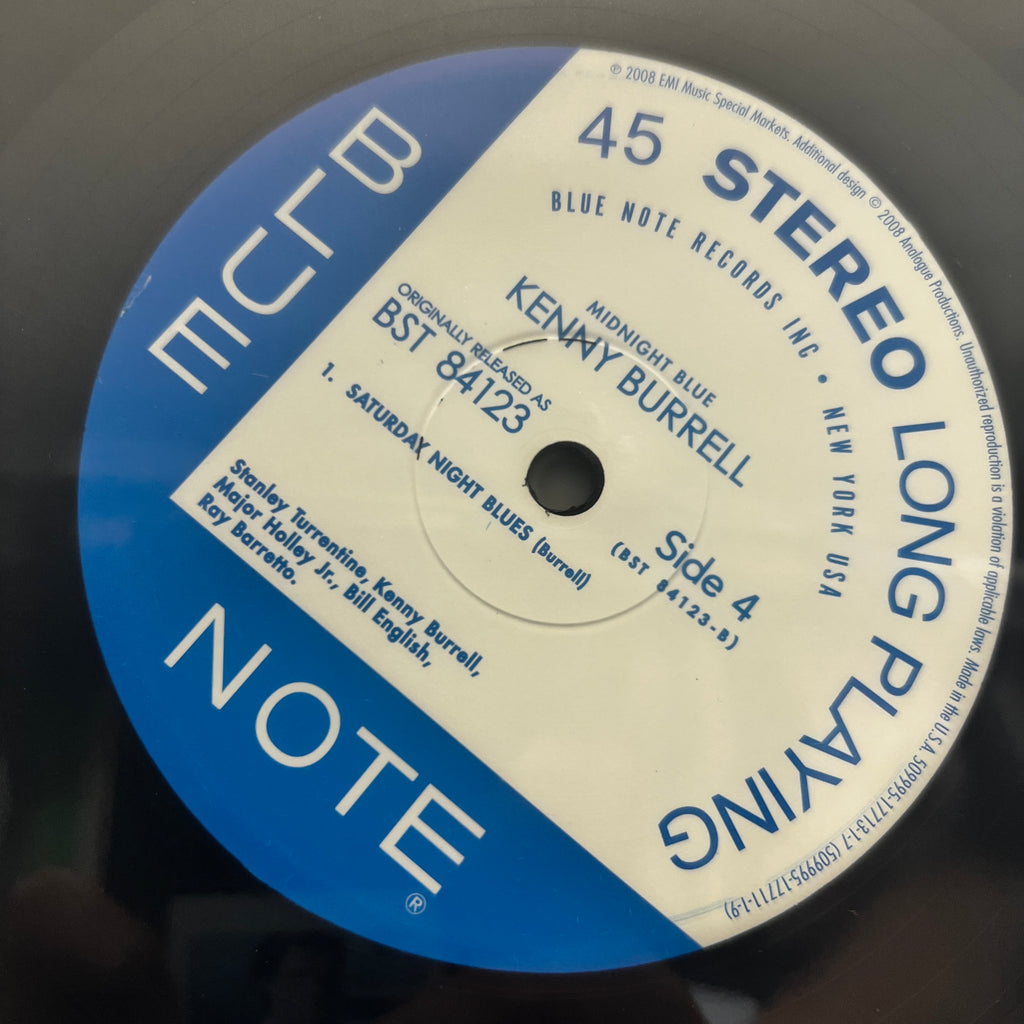 Kenny Burrell - Midnight Blue - Analogue Productions 45rpm LP