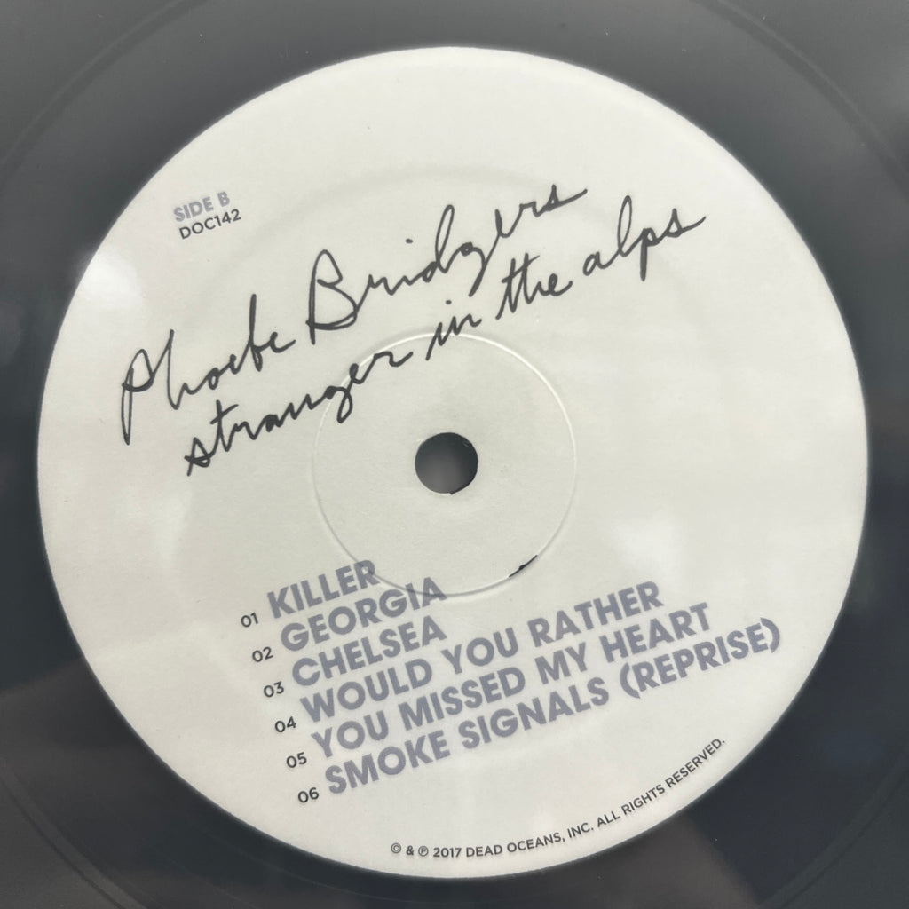 Phoebe Bridgers - Stranger In The Alps - Autographed LP