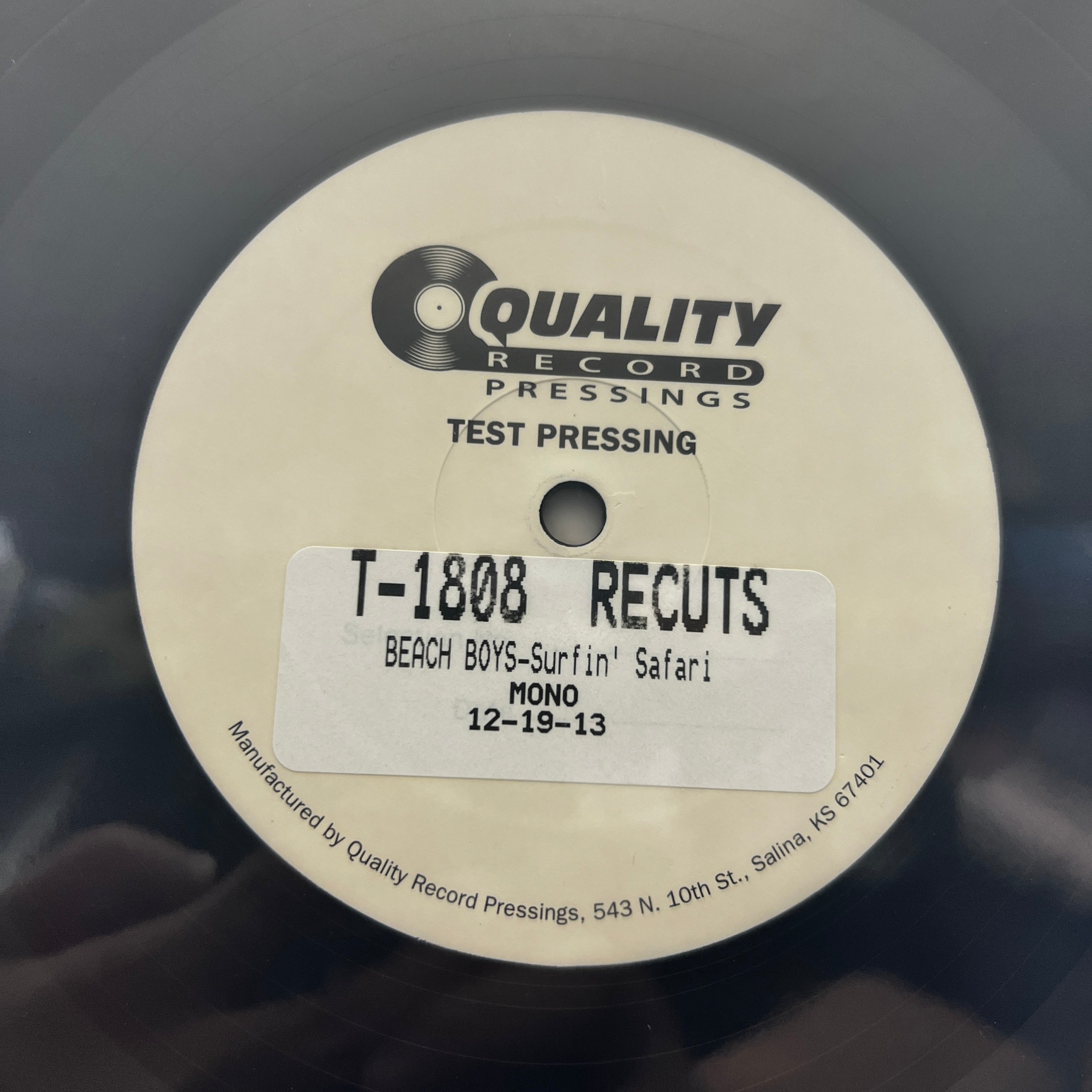 The Beach Boys - Surfin' Safari - Analogue Productions LP