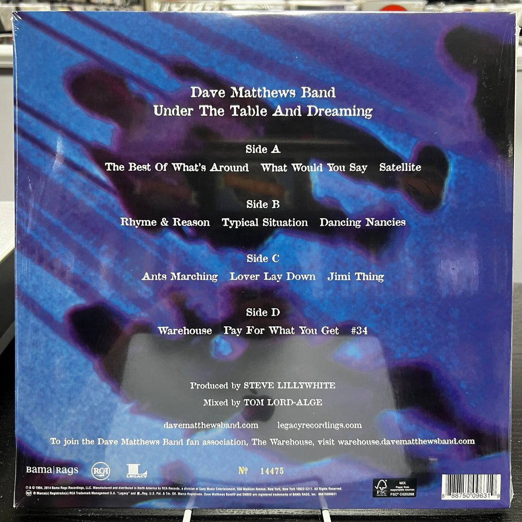 Dave Matthews Band - Under The Table And Dreaming - LP