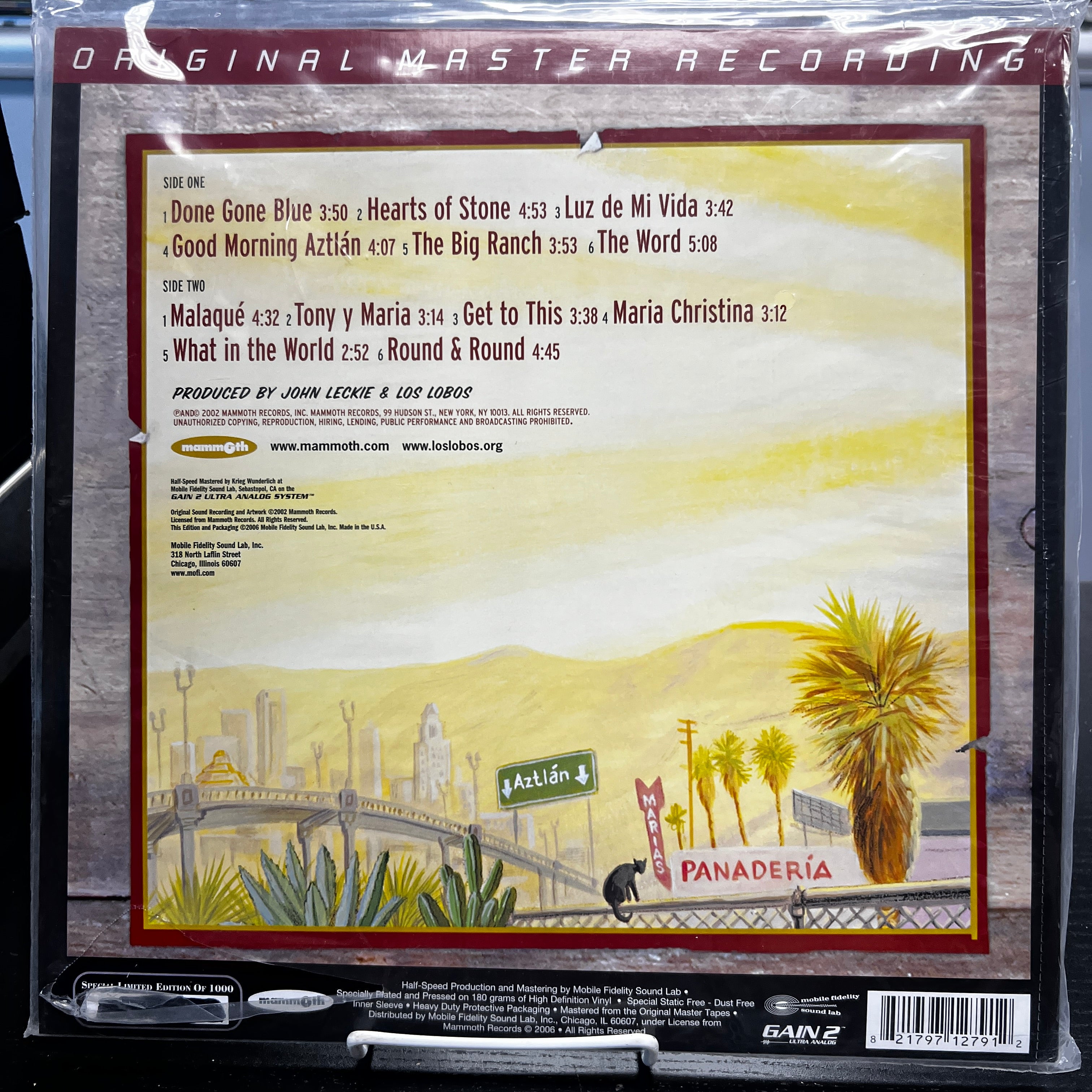 Los Lobos - Good Morning Aztlan - MFSL LP