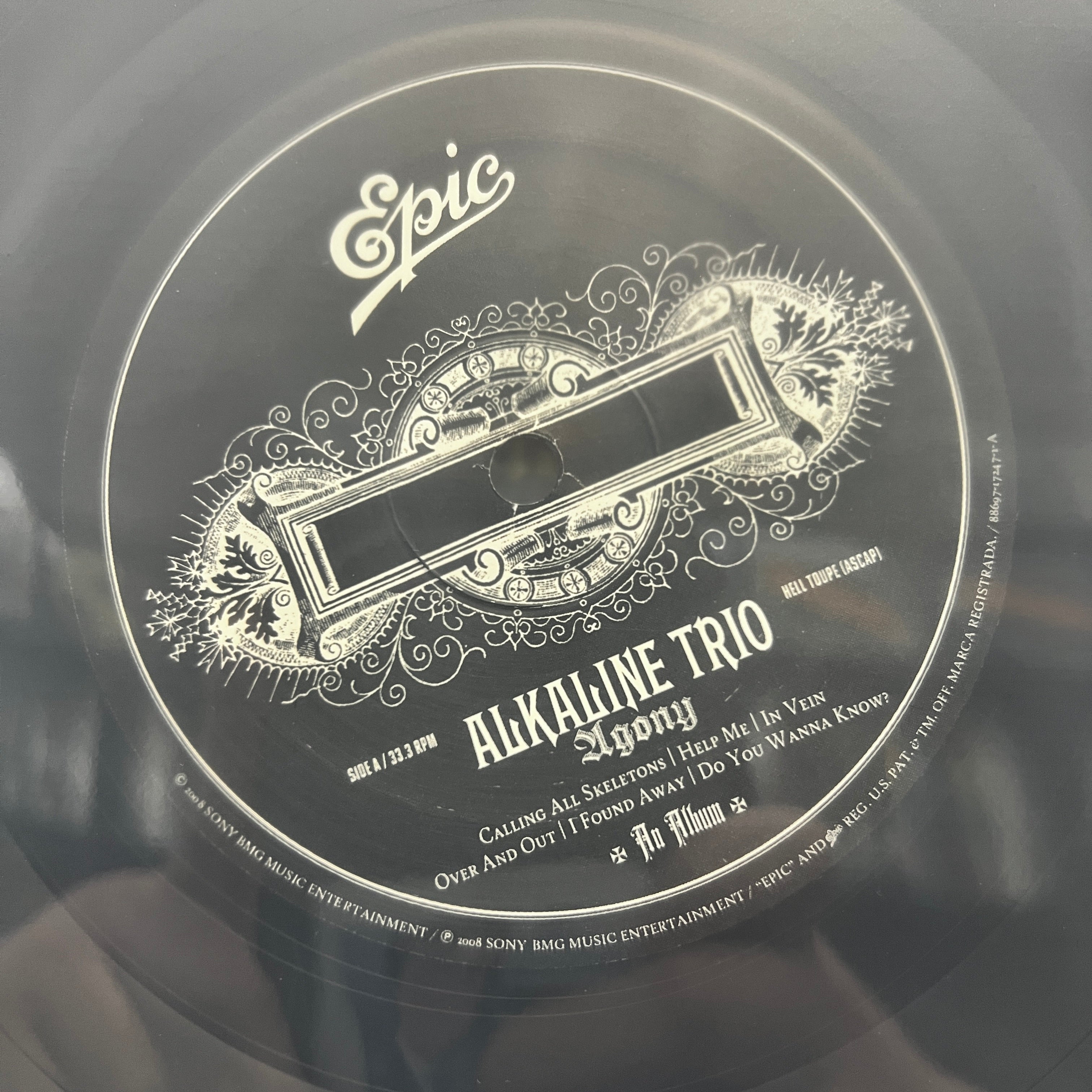 Alkaline Trio - Agony & Irony - LP