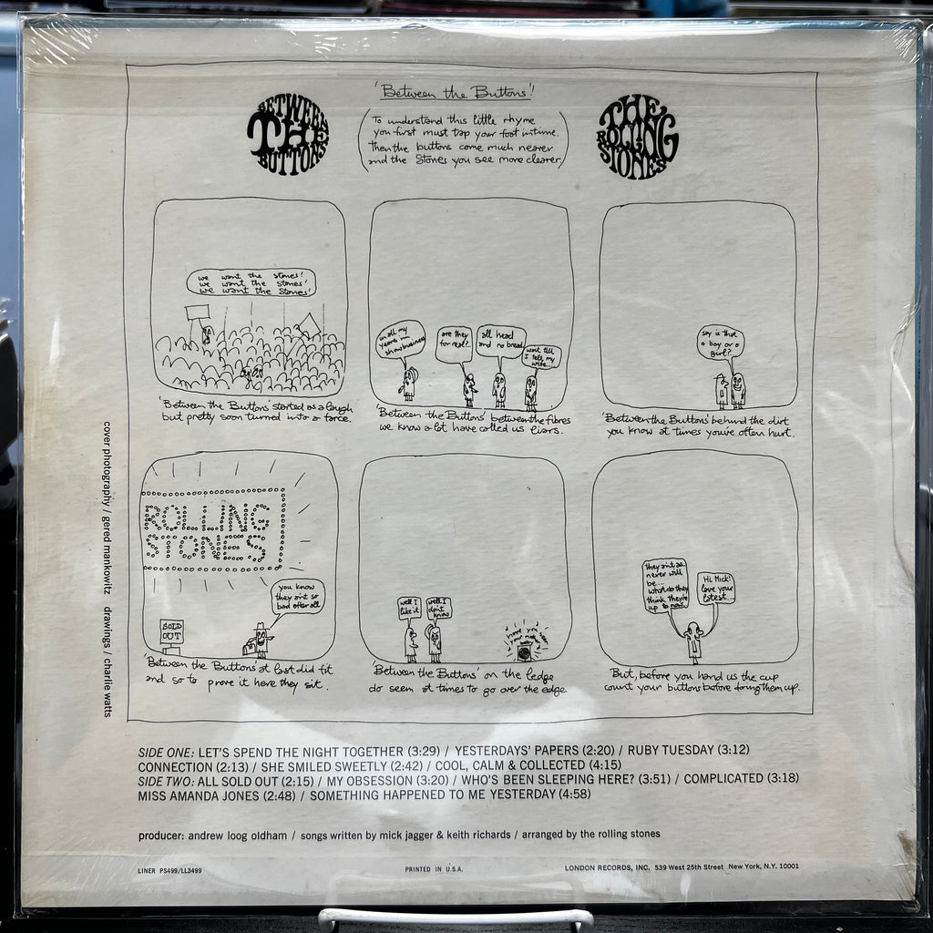 The Rolling Stones - Between The Buttons - LP