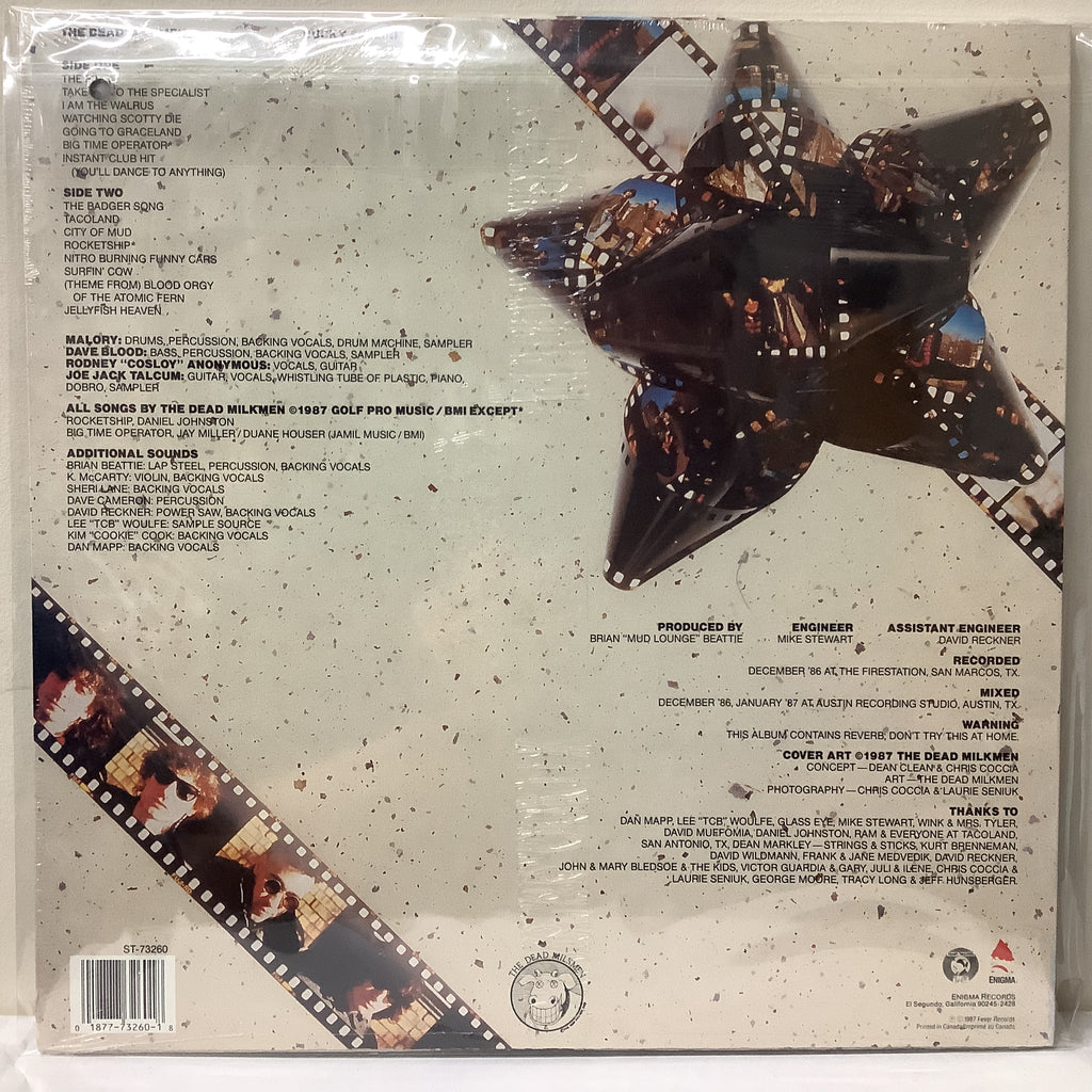 The Dead Milkmen - Bucky Fellini - Enigma LP