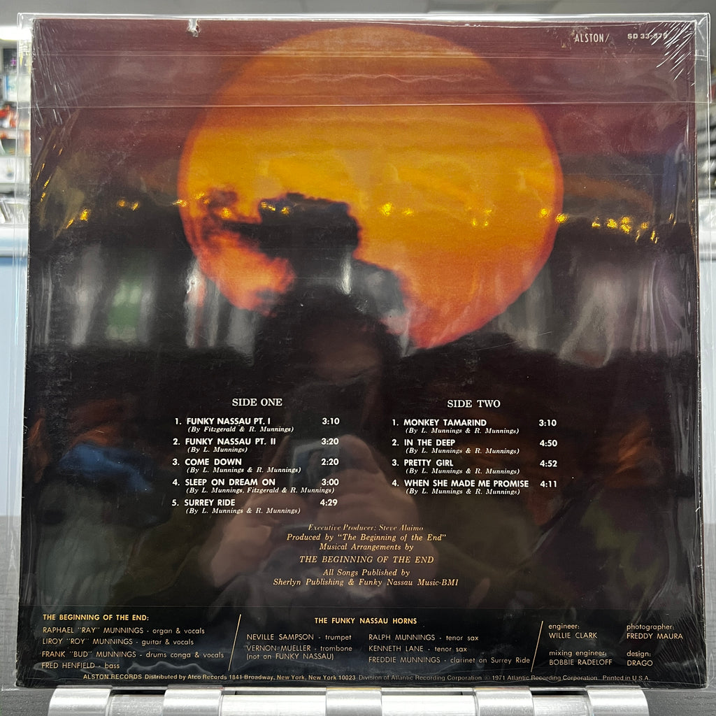 The Beginning Of The End - Funky Nassau - LP