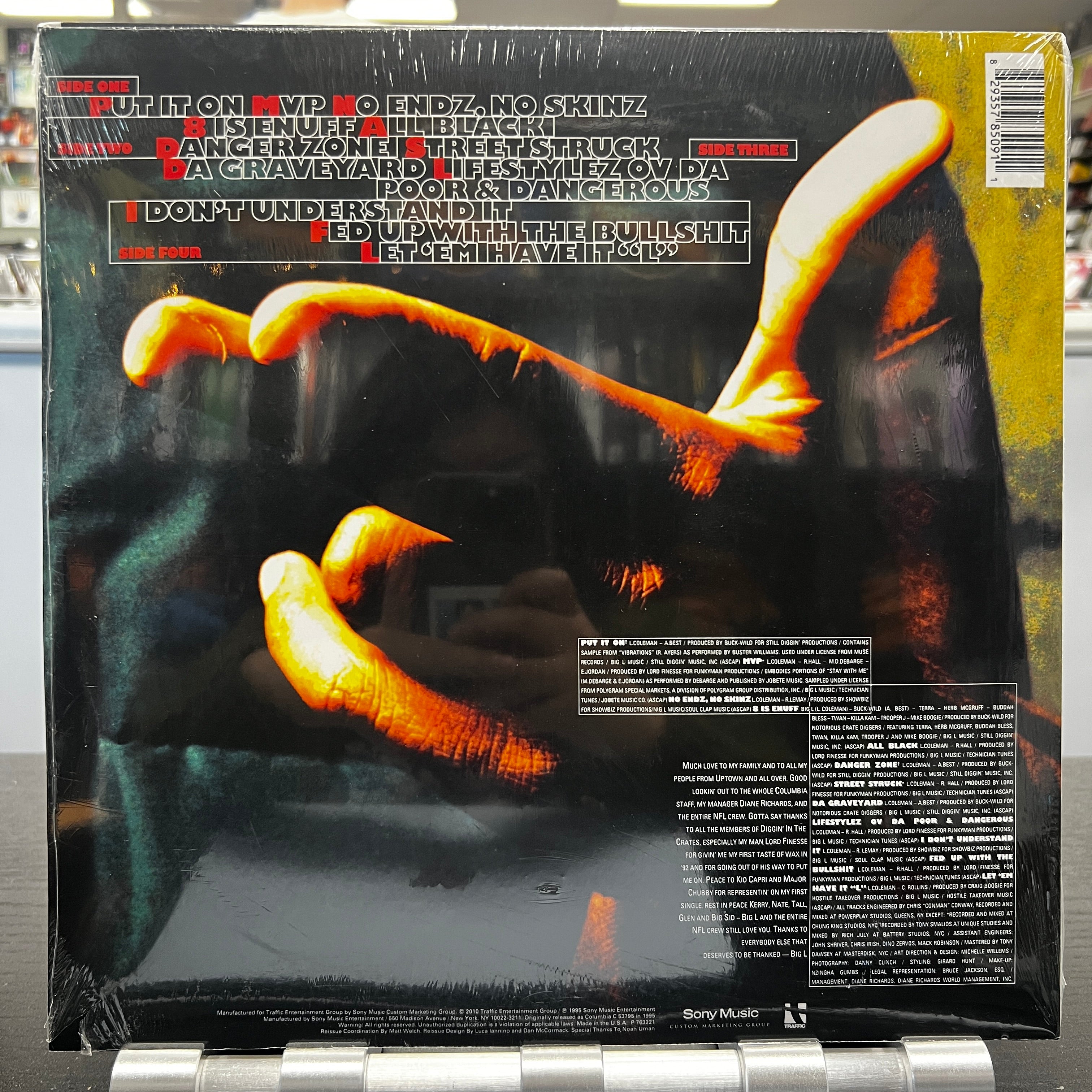 ④BIG L LP/LIFESTYLEZ OVDA POORDANGEROUS Big L – Lifestylez Ov Da Poor & Dangerous | Releases | Discogs