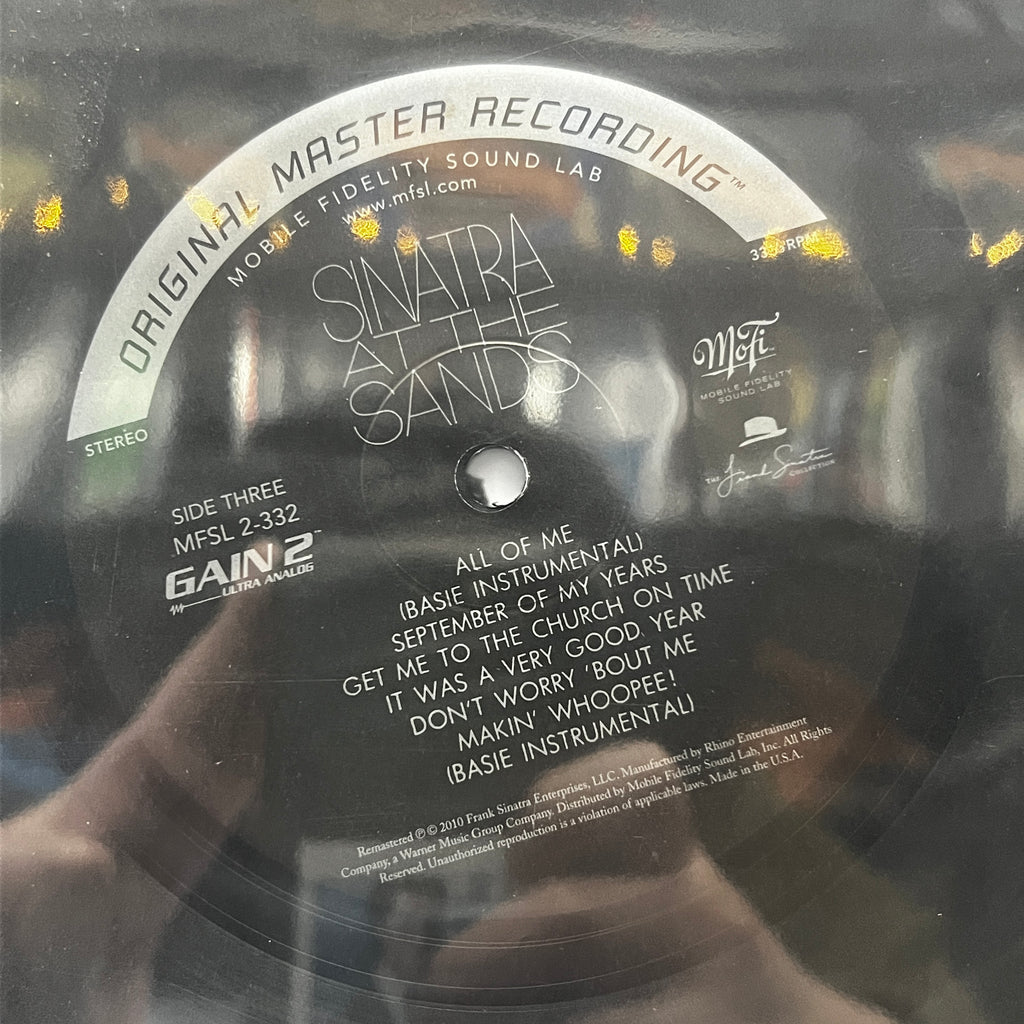Frank Sinatra - Sinatra At The Sands - LP