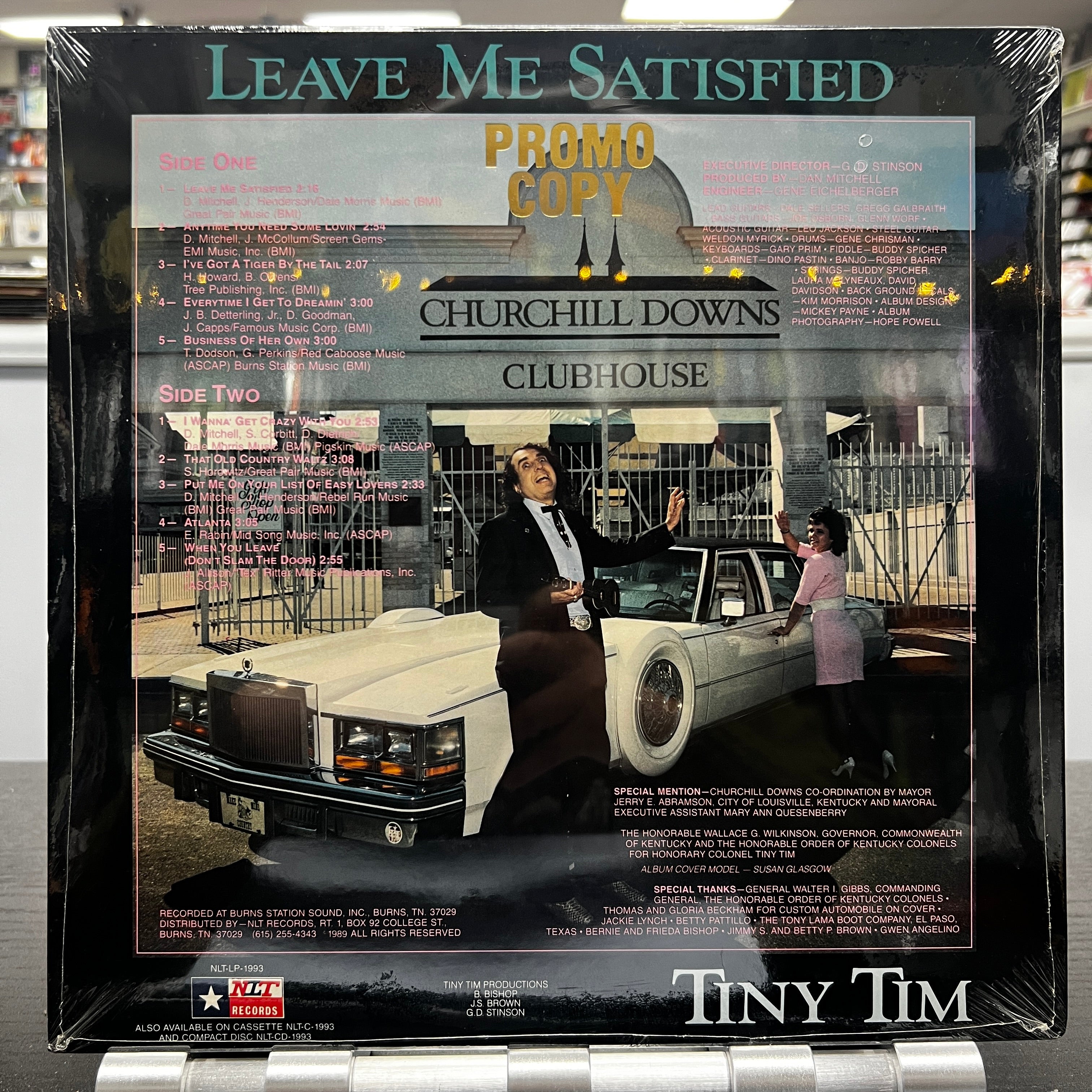 Tiny Tim - Leave Me Satisfied - LP