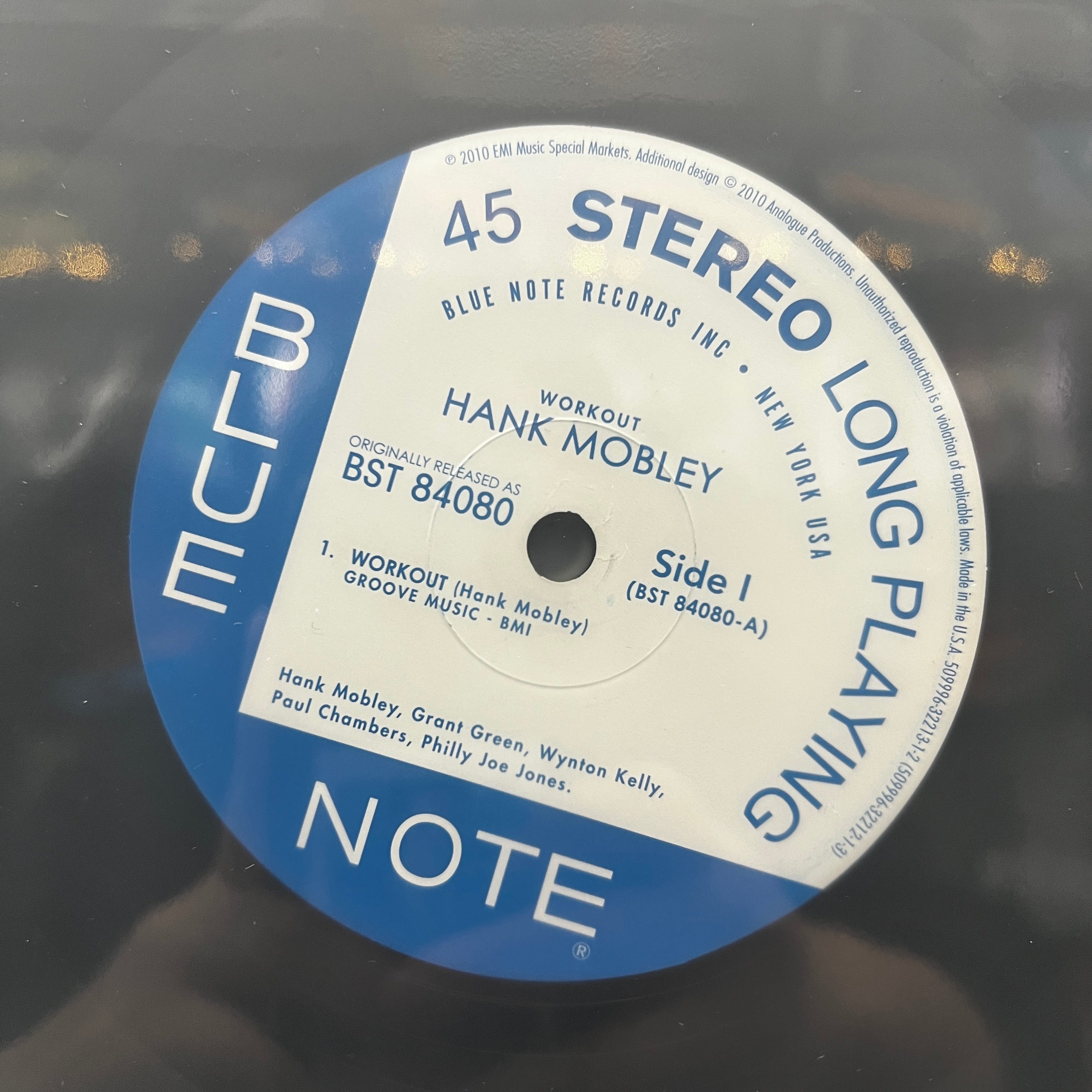 Hank Mobley - Workout - Analogue Productions LP