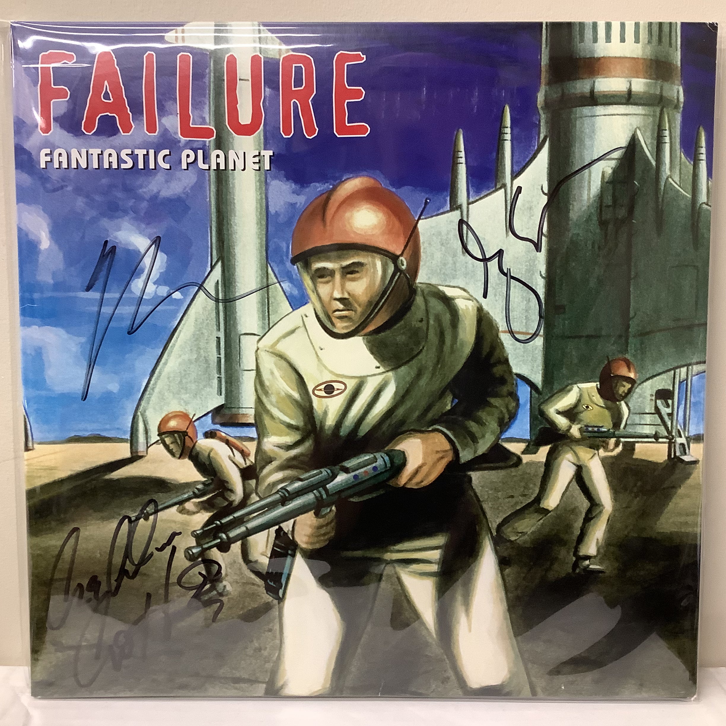 Failure - Fantastic Planet - Autographed 2x LP