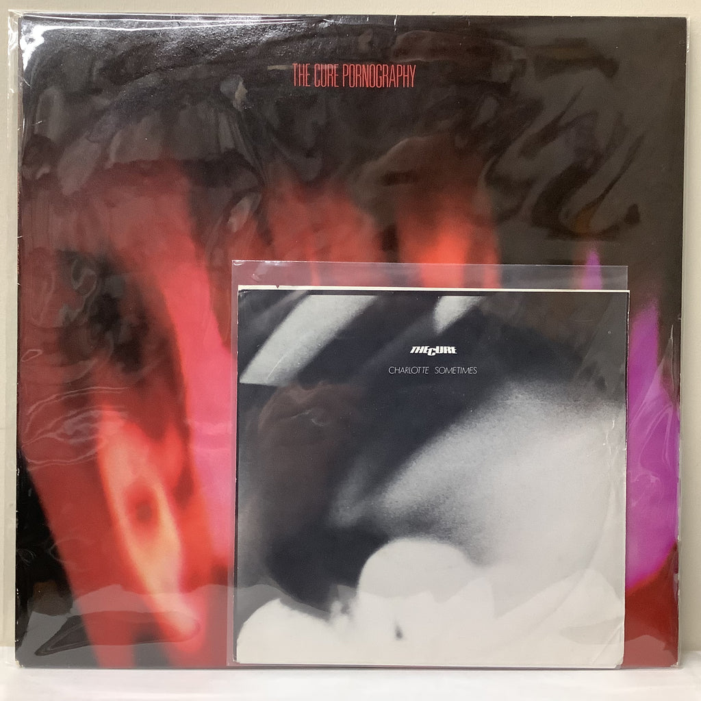 The Cure - Pornography - Australian LP & 45 set