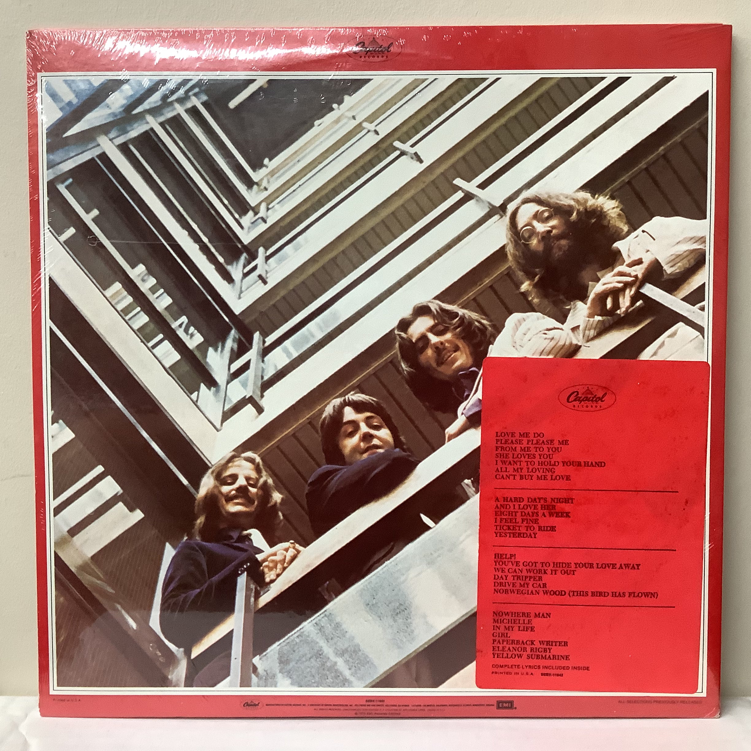The Beatles - 1962-1966 - Capitol Red Vinyl 2x LP