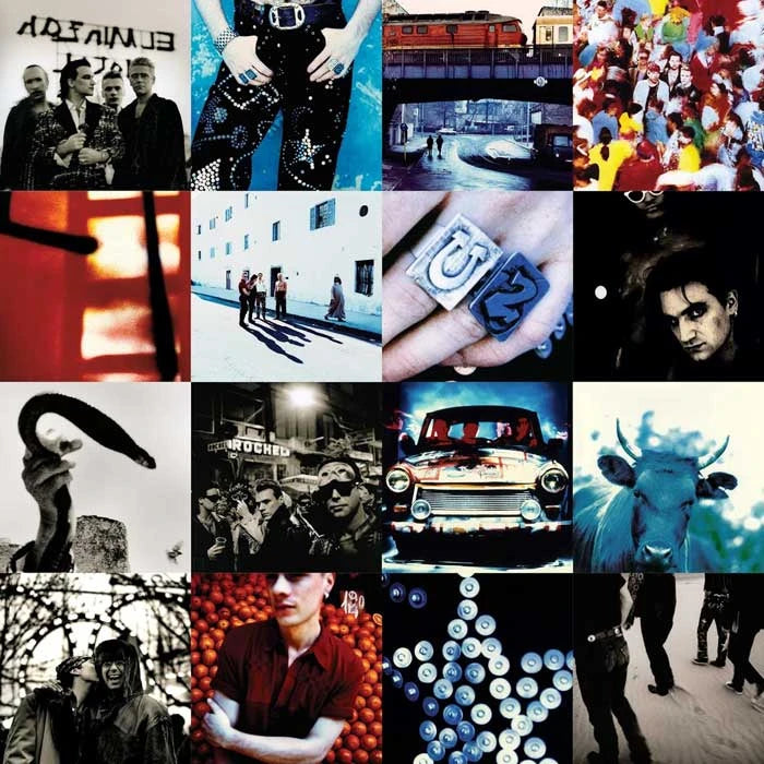 U2 - Achtung Baby 180g LP cover