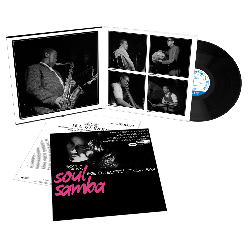 Ike Quebec - Bossa Nova Soul Samba - Tone Poet gatefold and vinyl