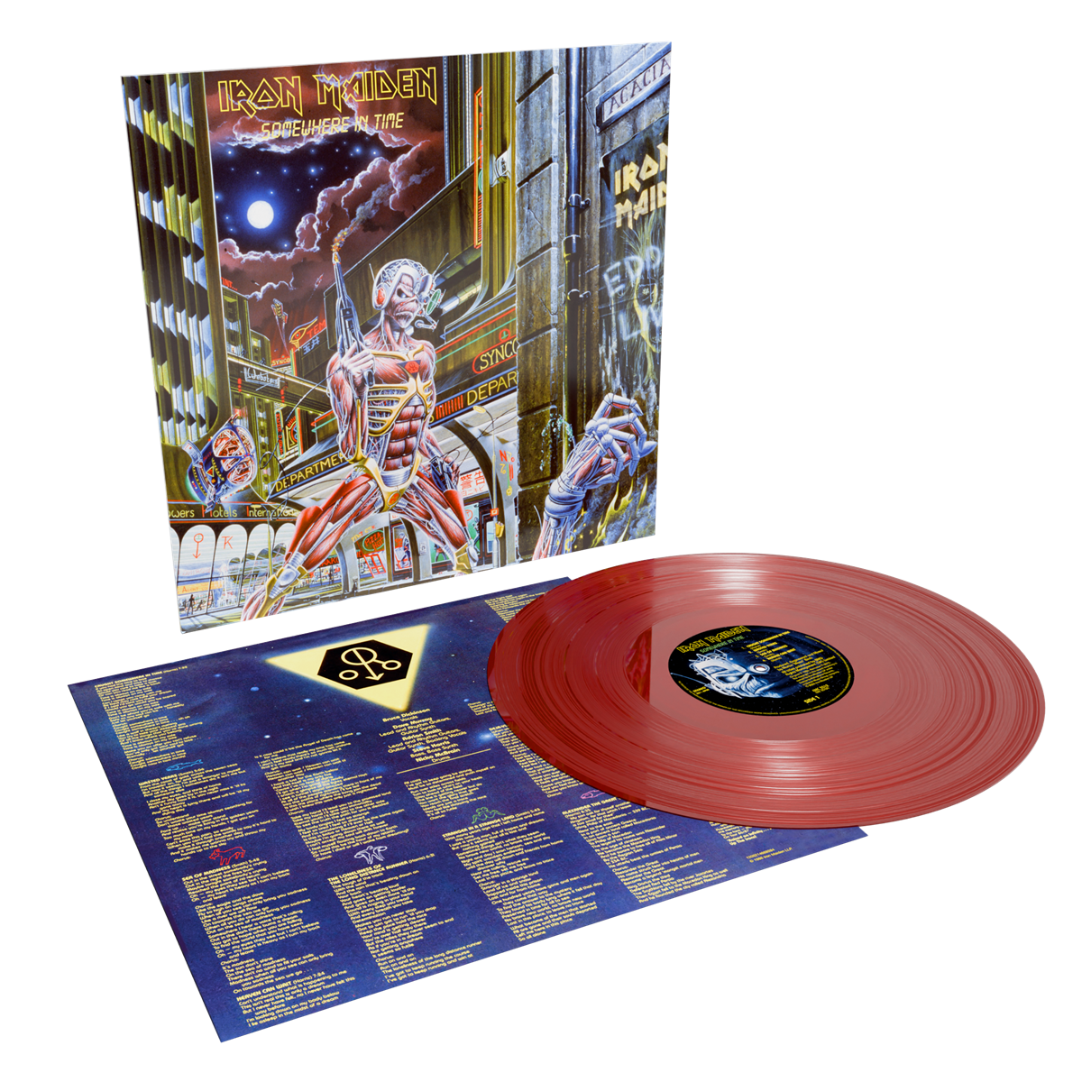 [Pre Order] Iron Maiden - Somewhere in Time (40th Anniversary) - Oxblood LP *