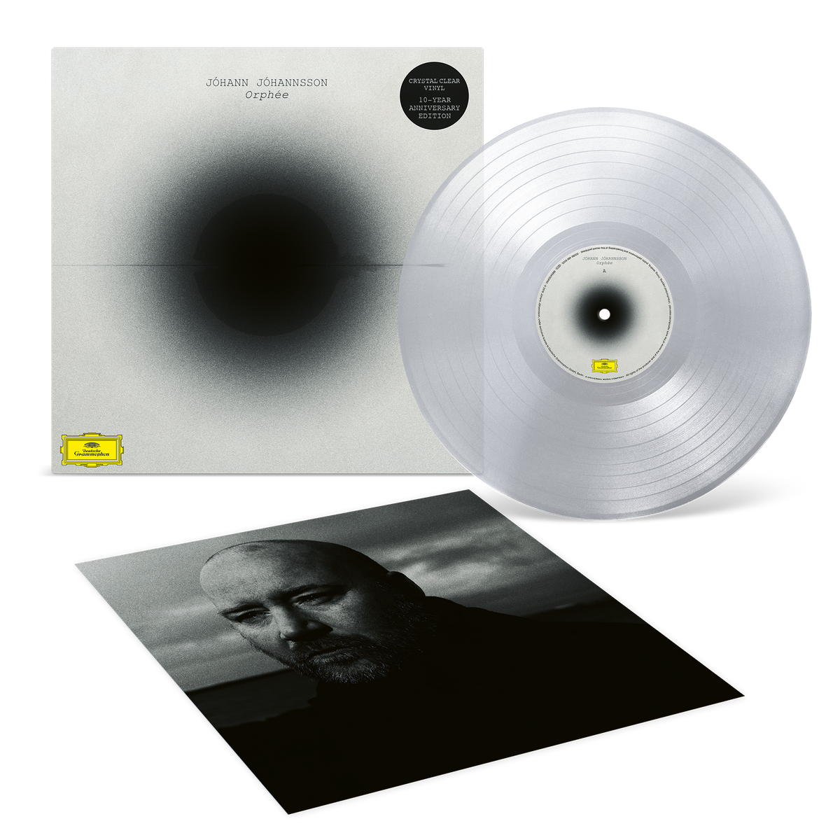 Johann Johannsson - Orphee - Crystal Clear LP packshot