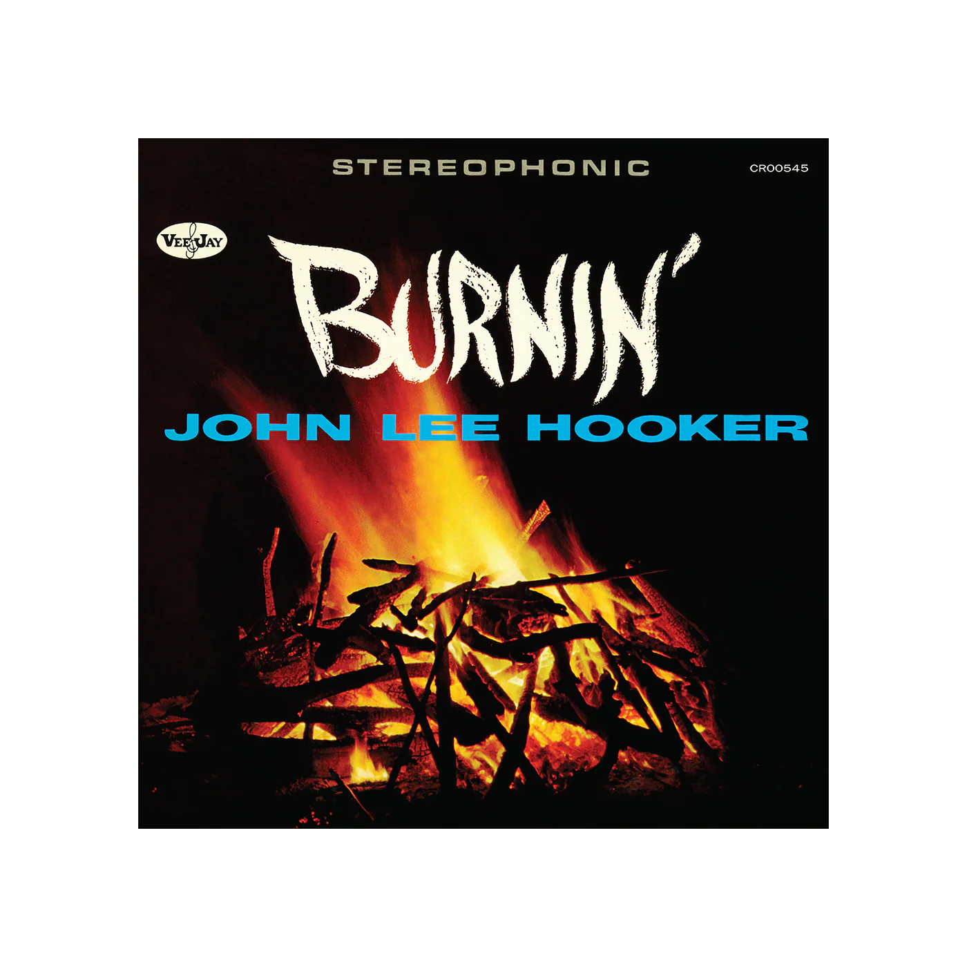 John Lee Hooker - Burnin' - LP independiente (rojo) 
