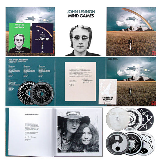 (Pre Order) John Lennon - Mind Games (The Ultimate Collection) - CD, Blu-Rays Box Set *