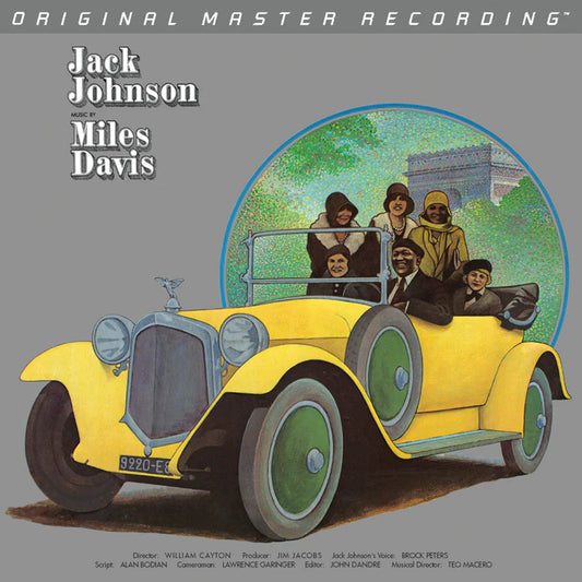 Miles Davis - A Tribute To Jack Johnson - MFSL LP (With Cosmetic Damage)