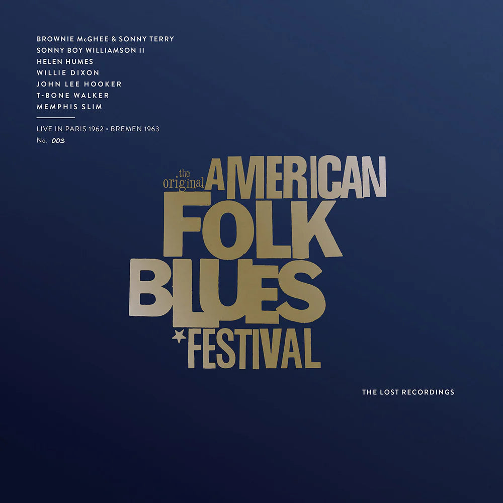 American Folk Blues Festival - Live In Paris 1962/Bremen 1963 - The Lost Recordings LP