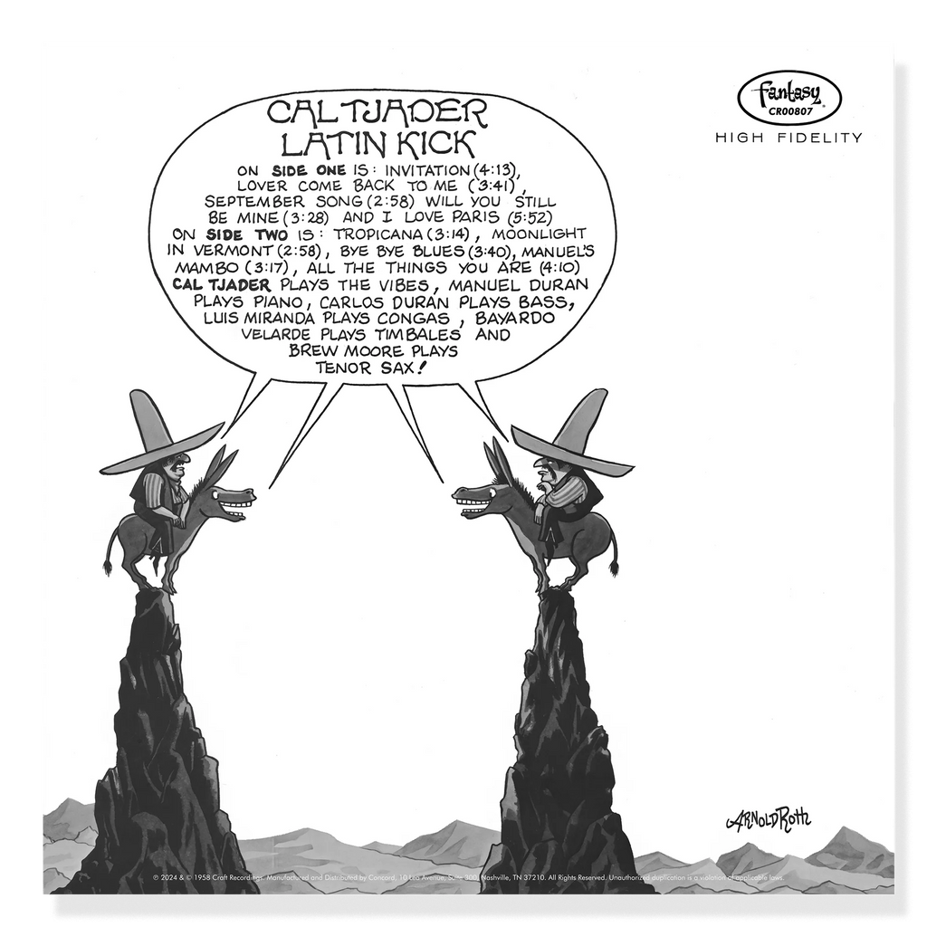 Cal Tjader - Latin Kick - OJC LP