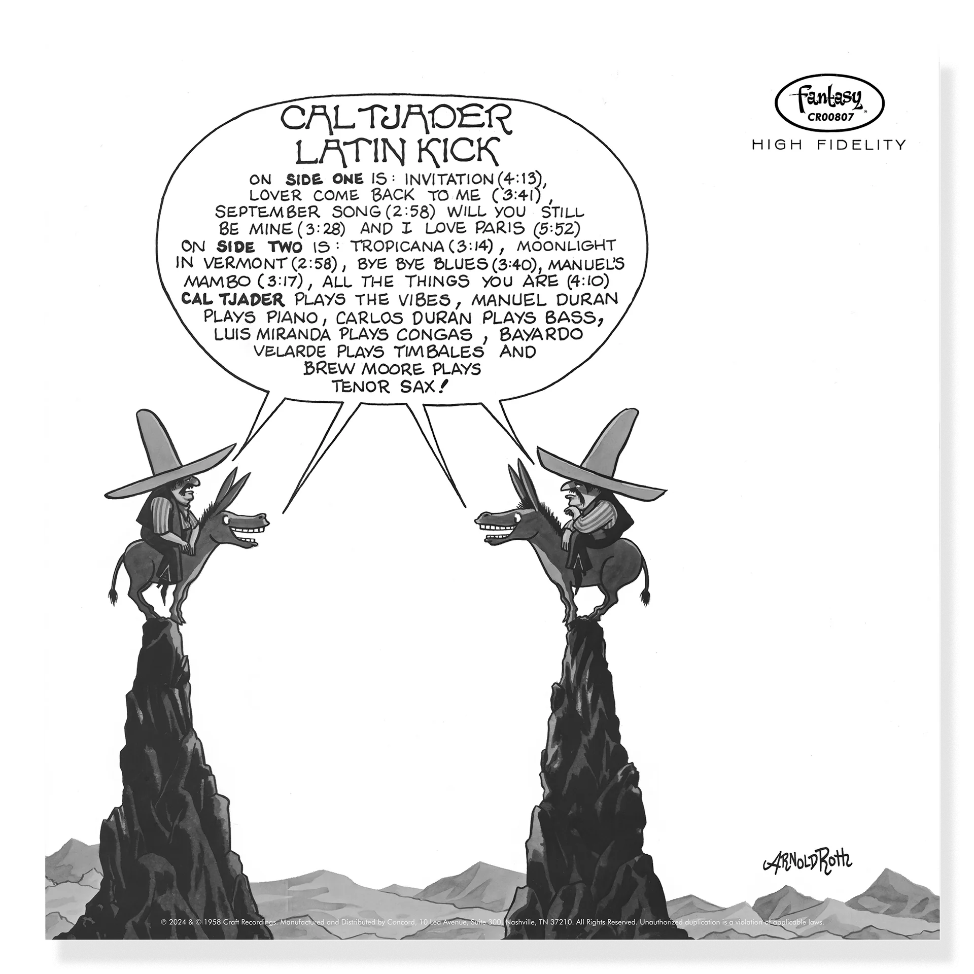 Cal Tjader - Latin Kick - OJC LP