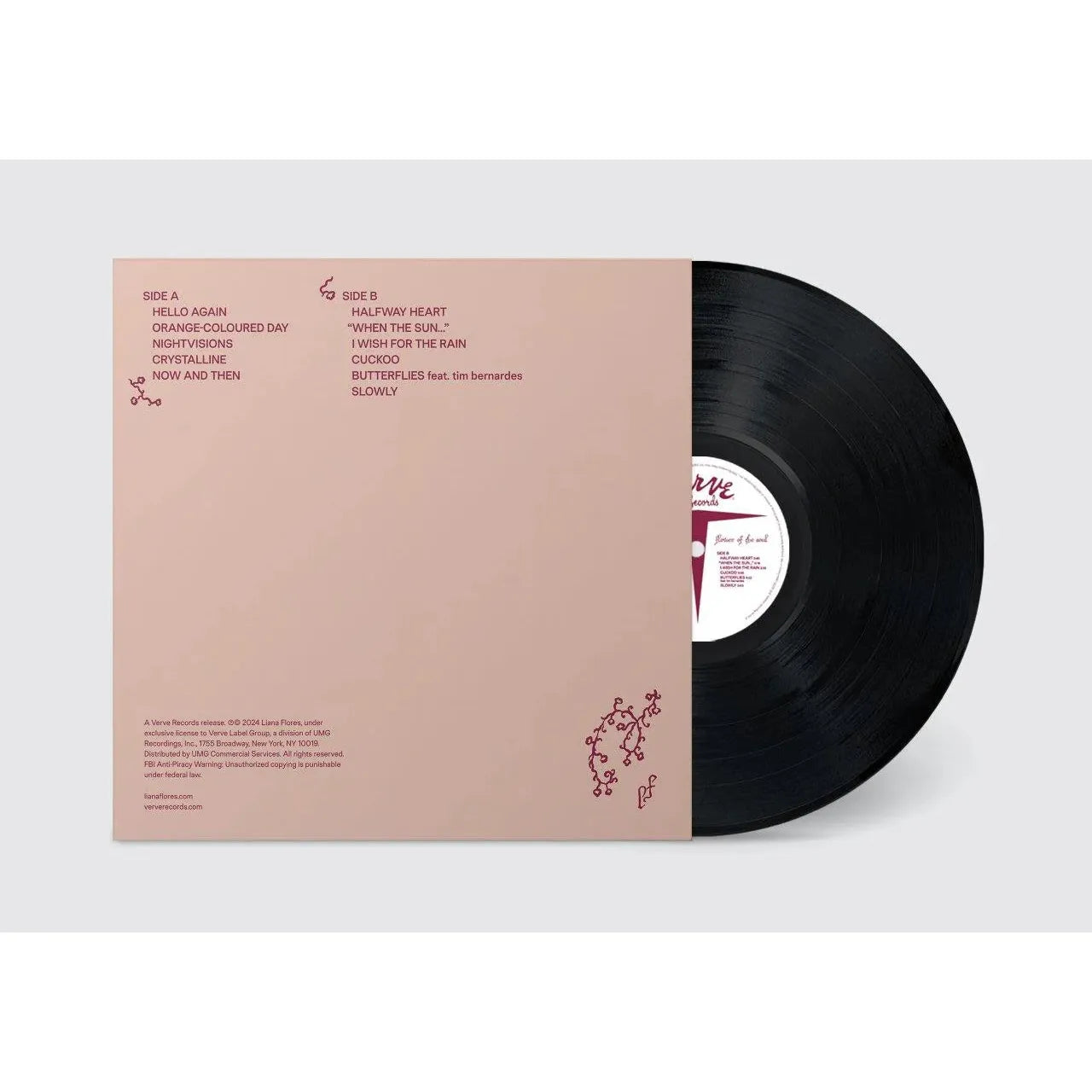 Liana Flores - Flower of the Soul - LP