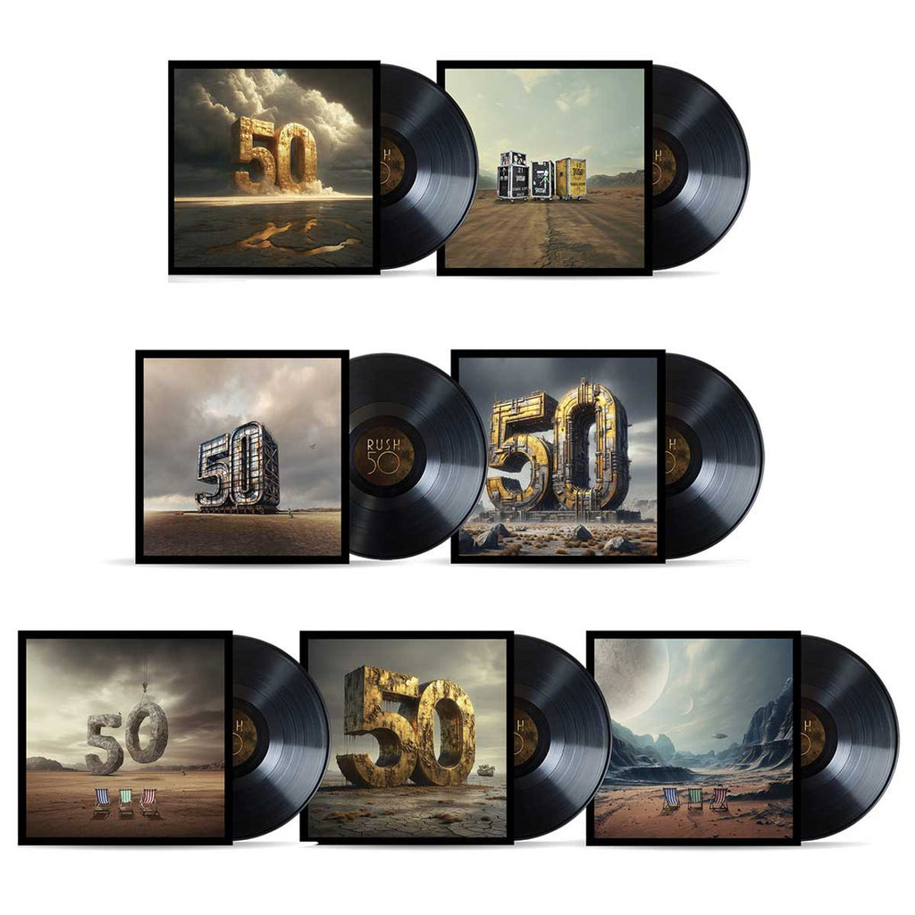 Rush - Rush 50 (Deluxe) - 7x LP & Book Box Set
