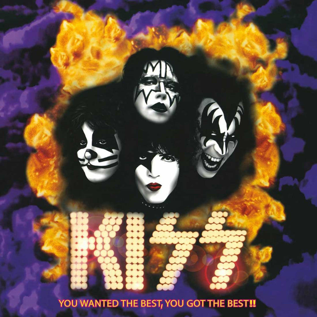 KISS - You Wanted the Best, You Got the Best! 30th Anniversary LP cover