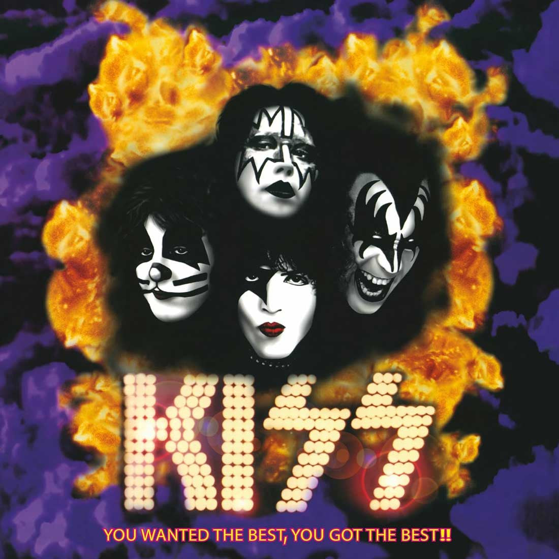 KISS - You Wanted the Best, You Got the Best! 30th Anniversary LP cover