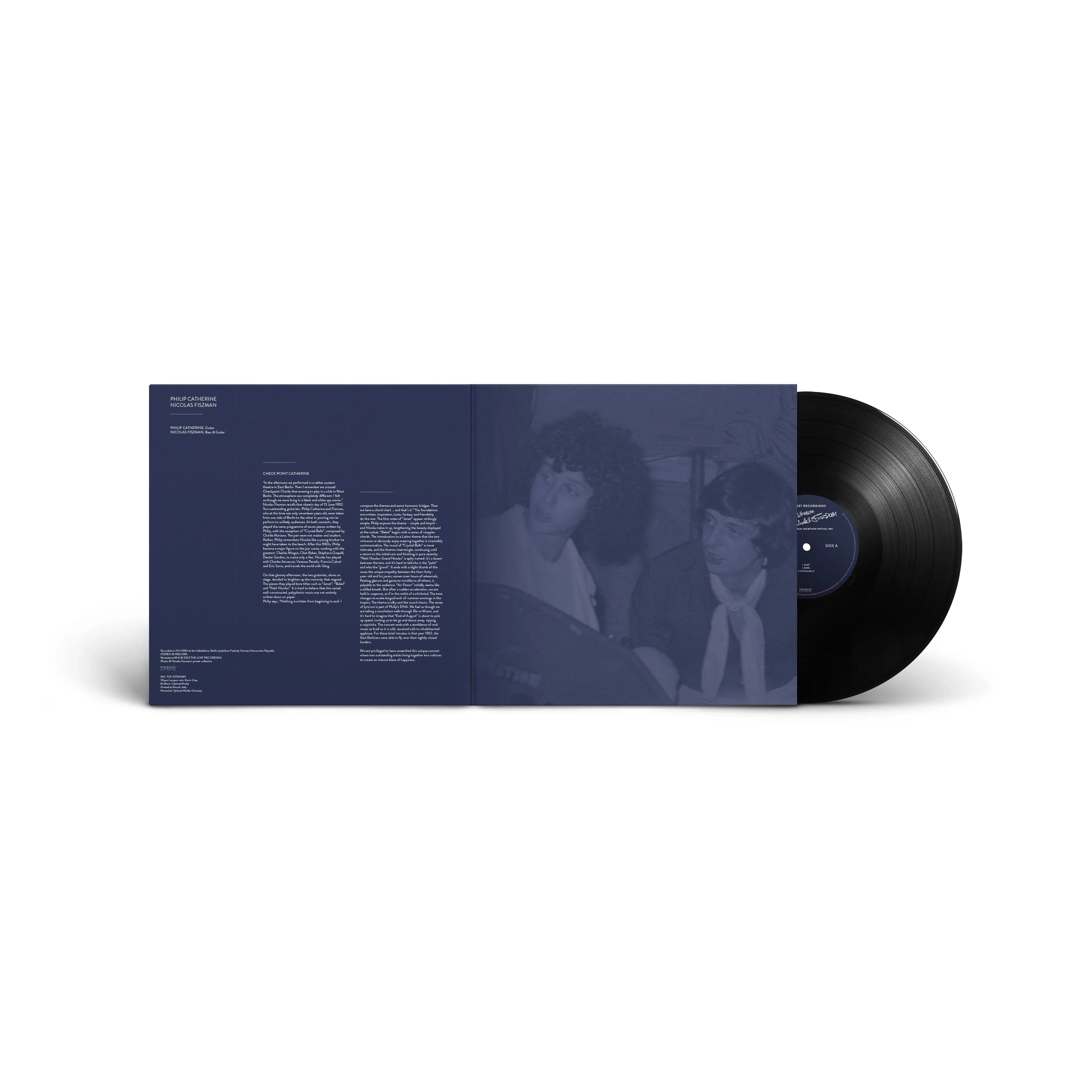 Philip Catherine & Nicolas Fiszman - Live at the Berlin Jazzbühne Festival 1982 - The Lost Recordings LP