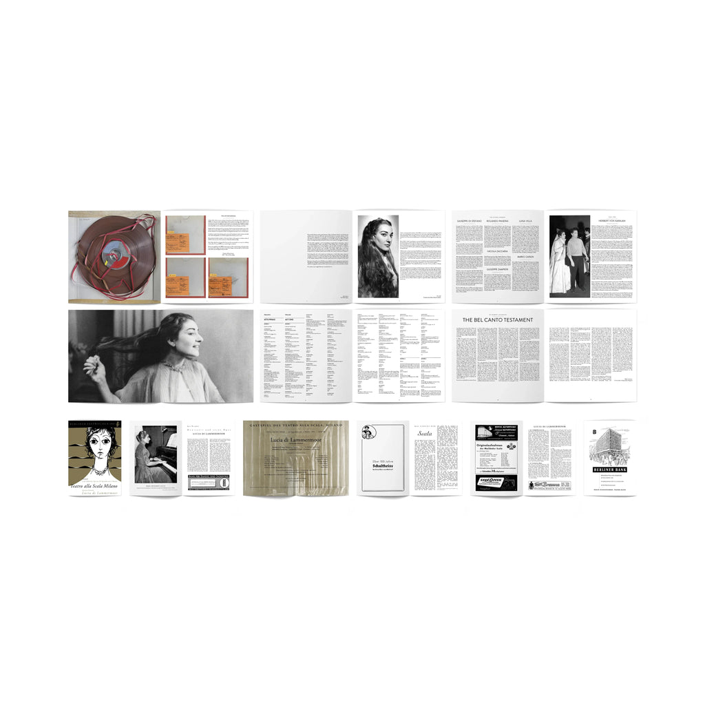 Maria Callas, von Karajan - Donizetti: Lucia Di Lammermoor - Berlin 1955 - The Lost Recordings Box Set LP