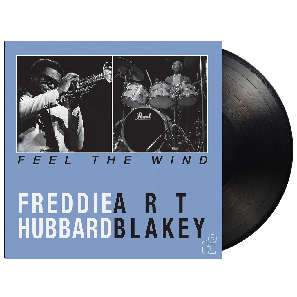 Freddie Hubbard - Feel the Wind jacket with vinyl